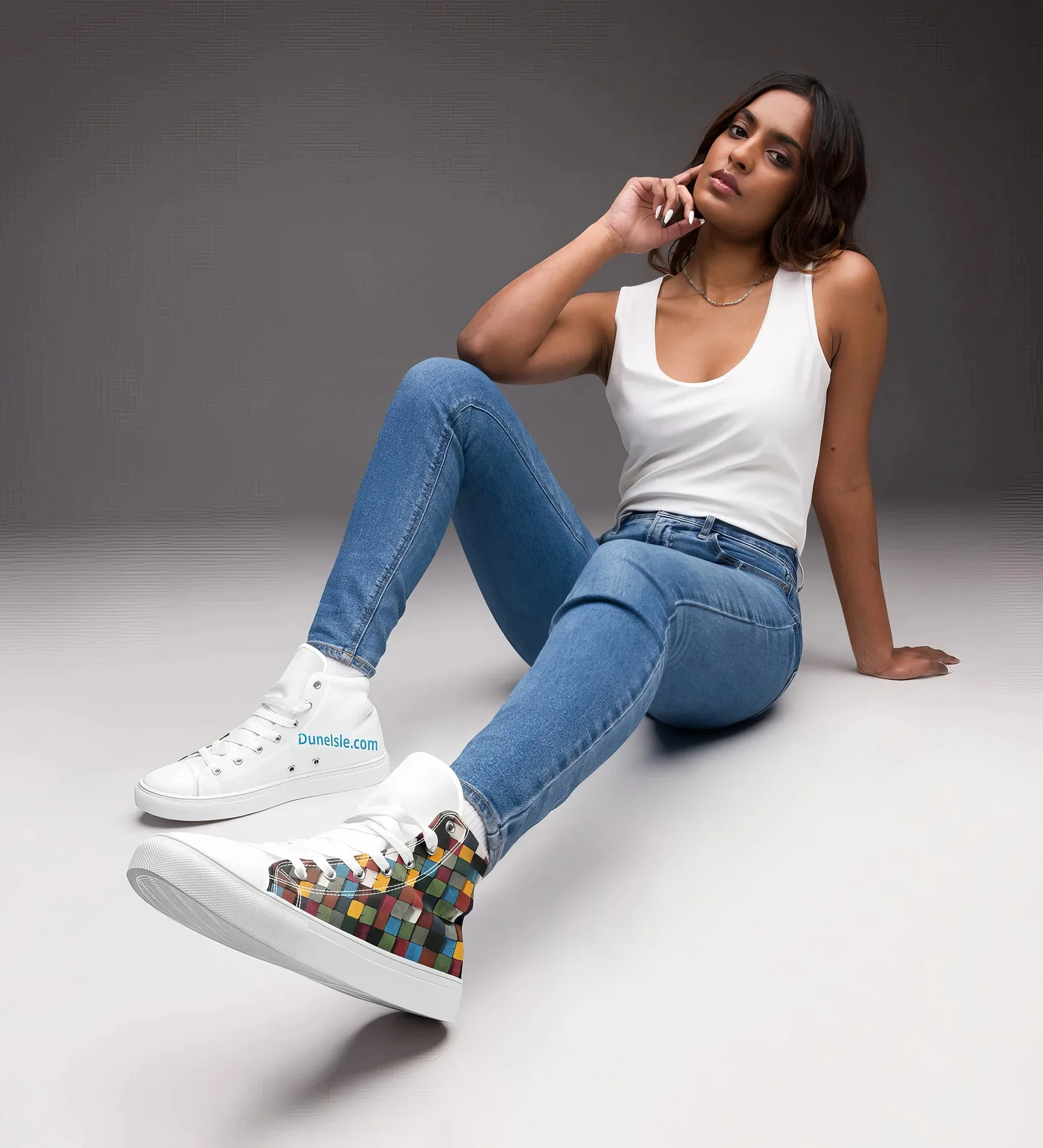 Studio Dune Isle Women’s High Top Canvas Shoes