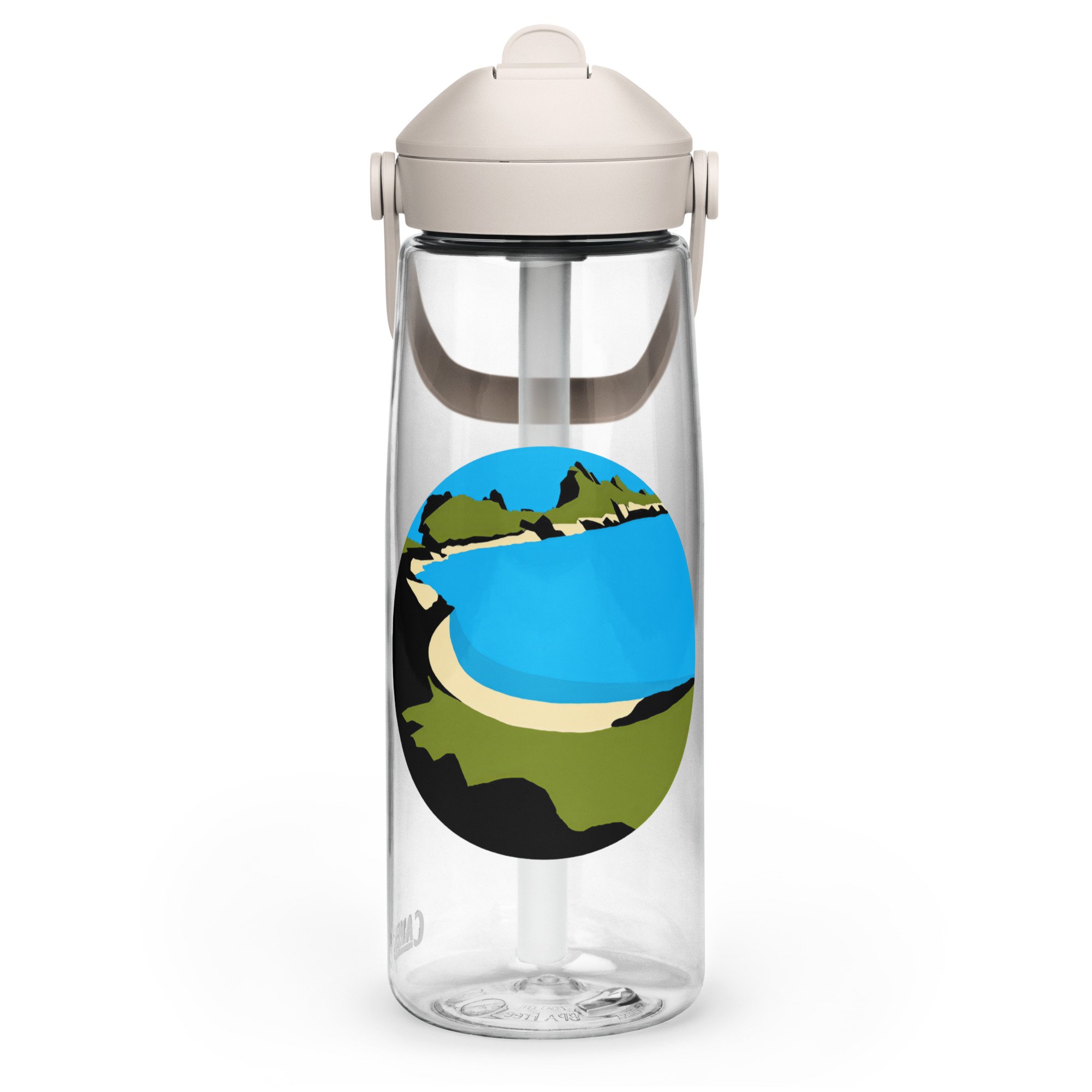 Studio Dune Isle Signature Flip-Straw Bottle