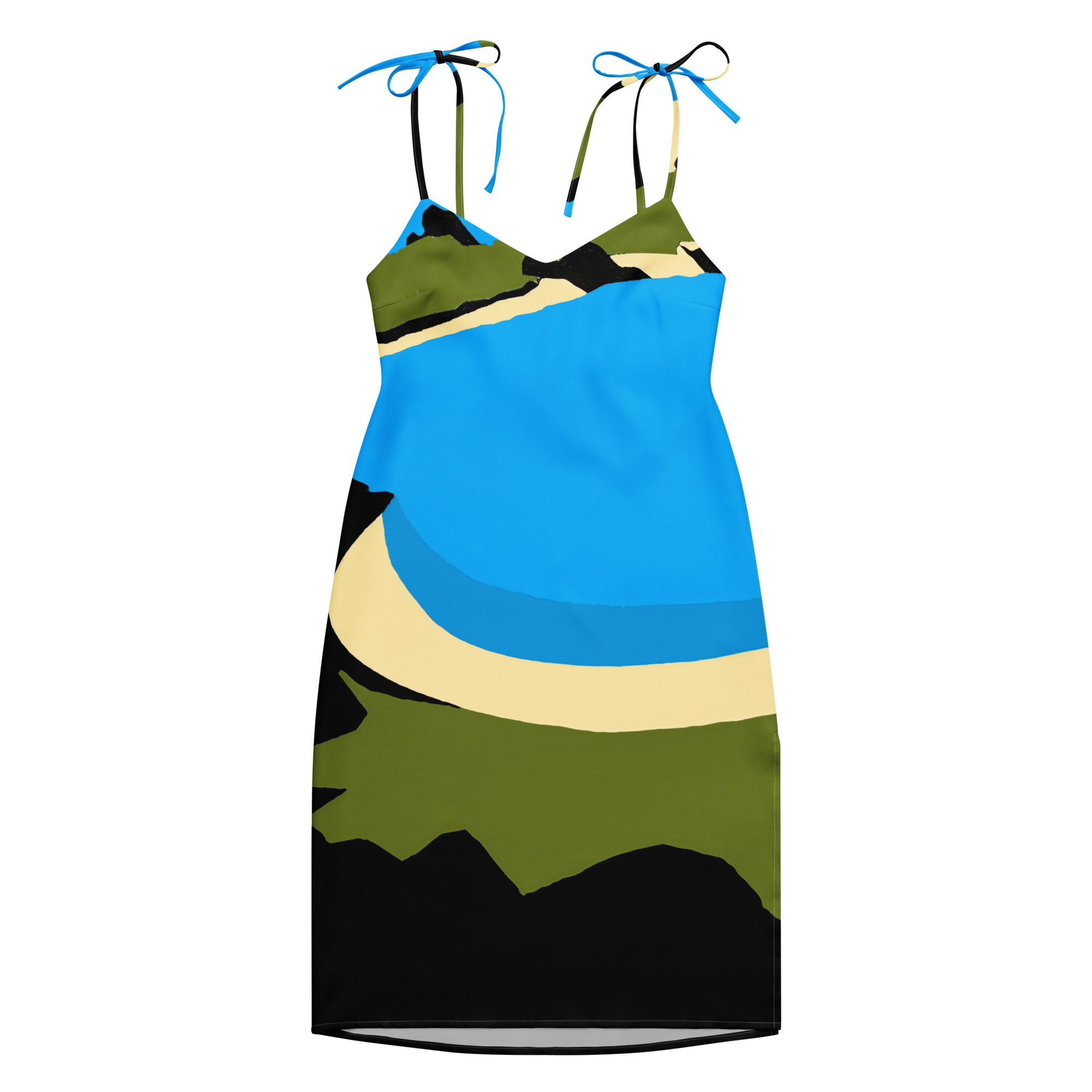 Studio Dune Isle Tie-Strap Midi Dress