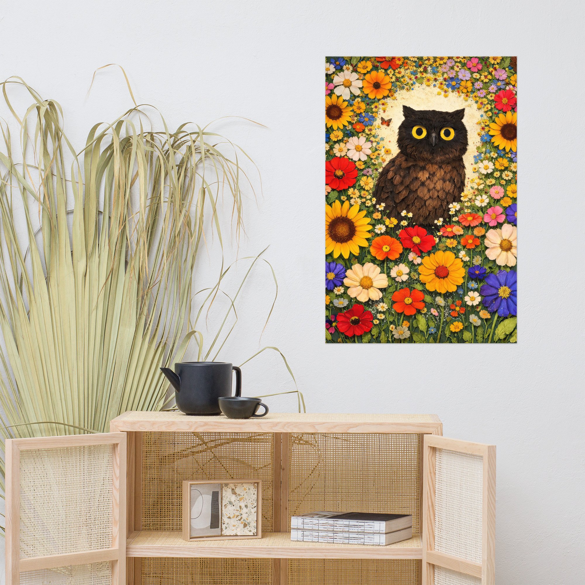 Studio Dune Isle Enhanced Matte Paper Owl Art Print