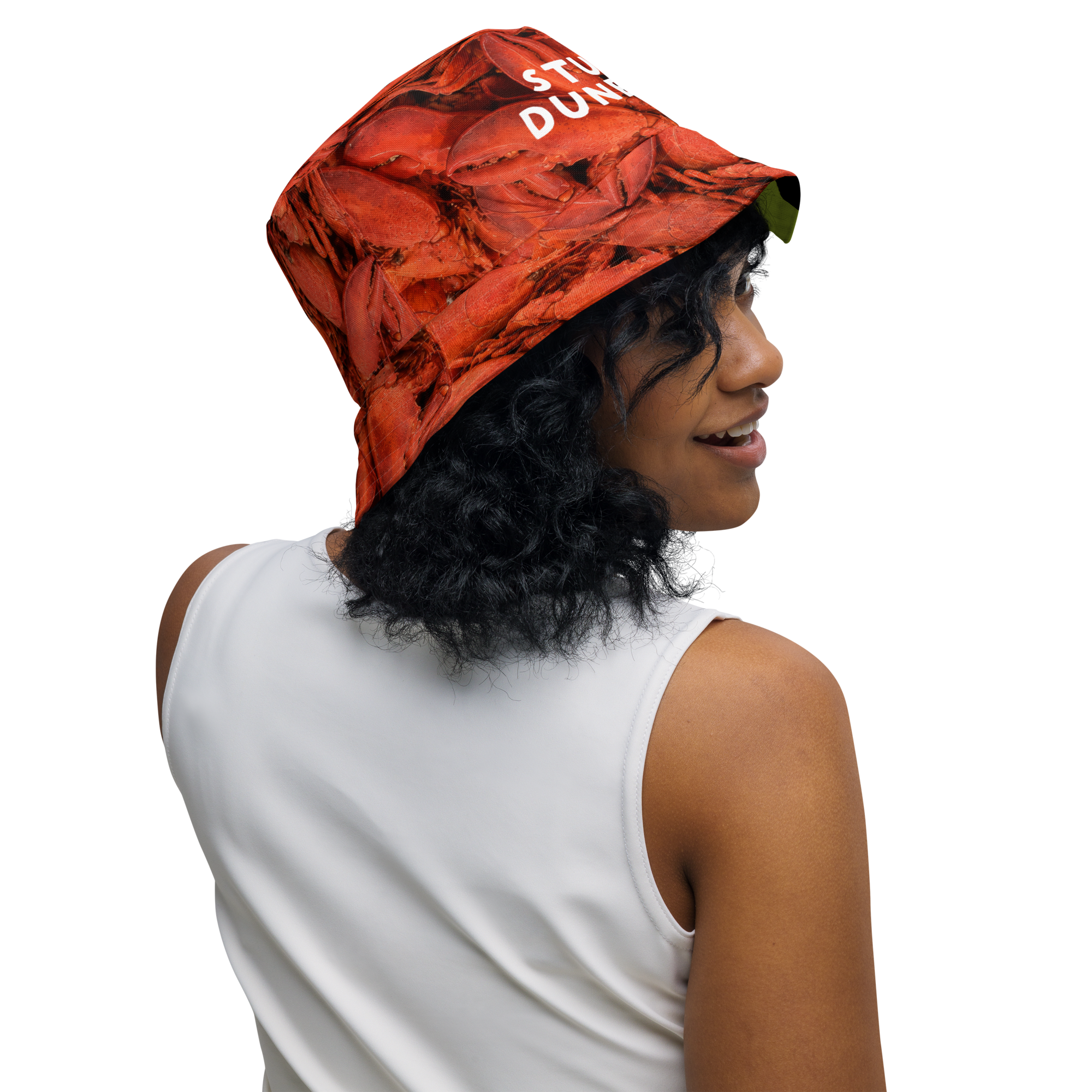 Reversible Lobster Bucket Hat
