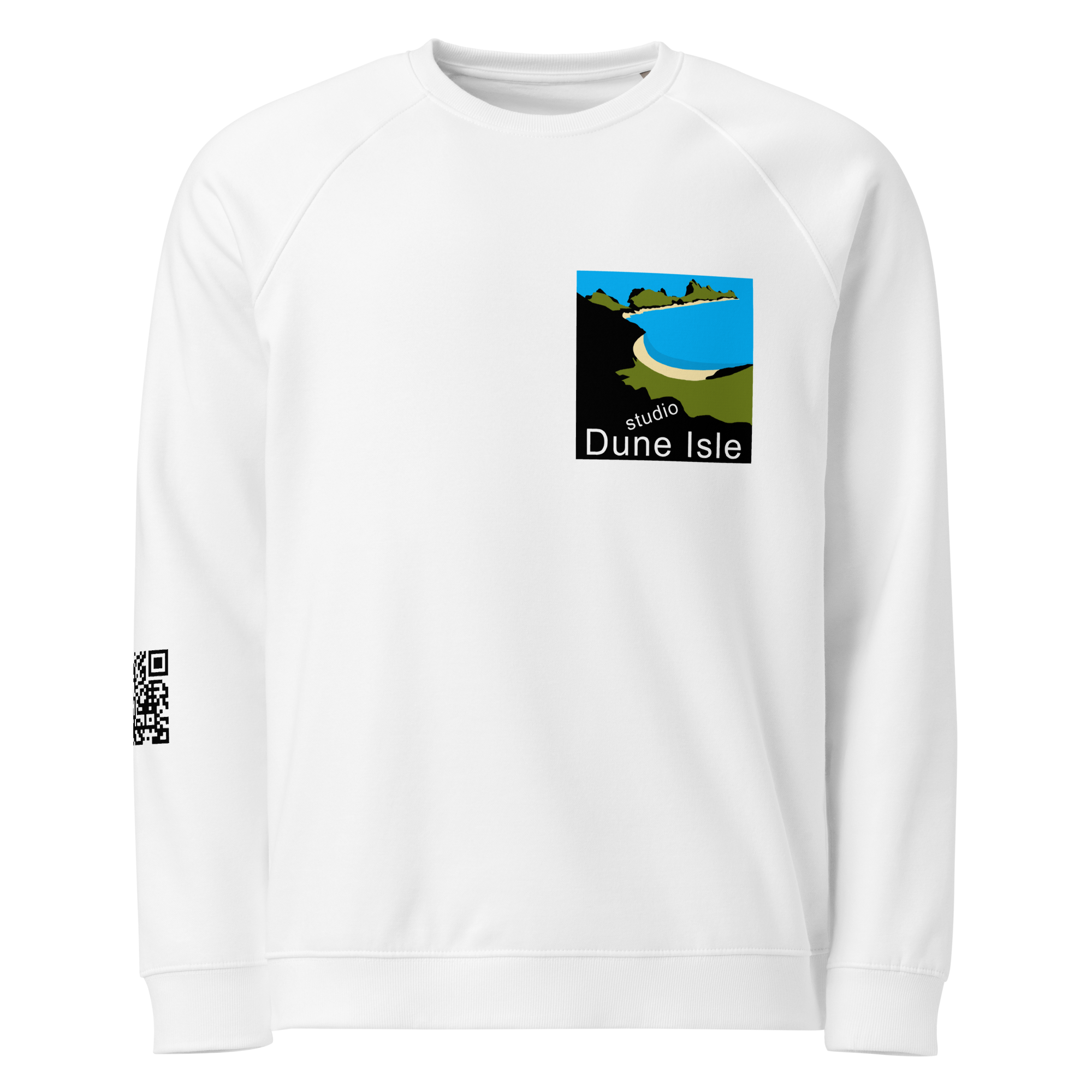Organic-Vegan Classic Raglan Sweatshirt