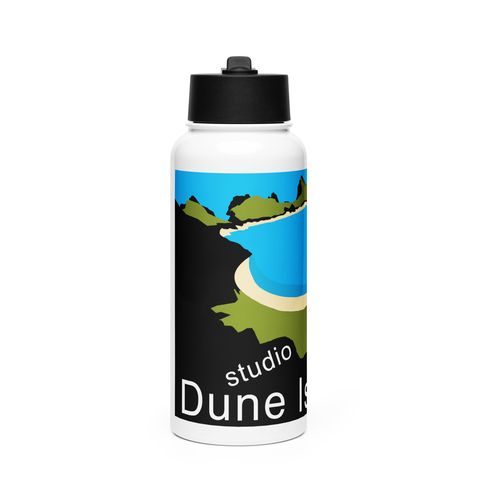 Classic Straw-Lid Water Bottle