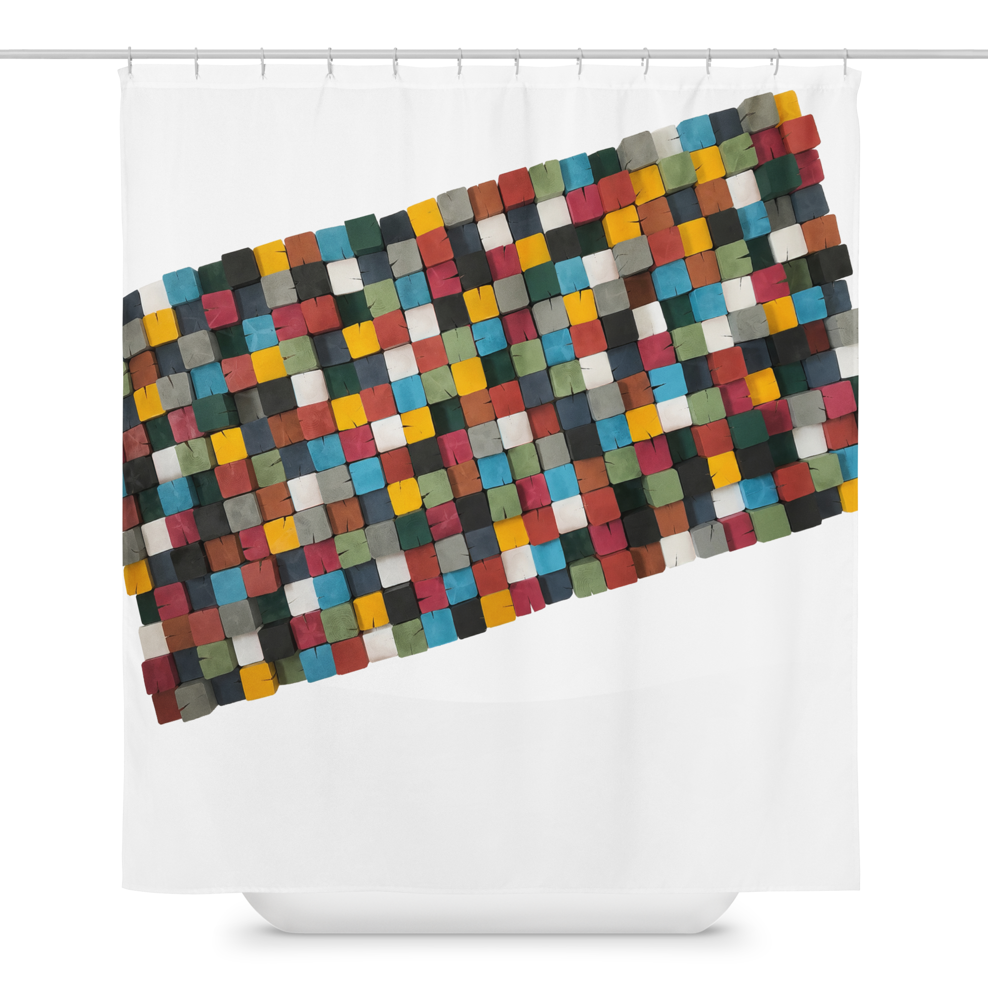 Studio Shower Curtain (White)