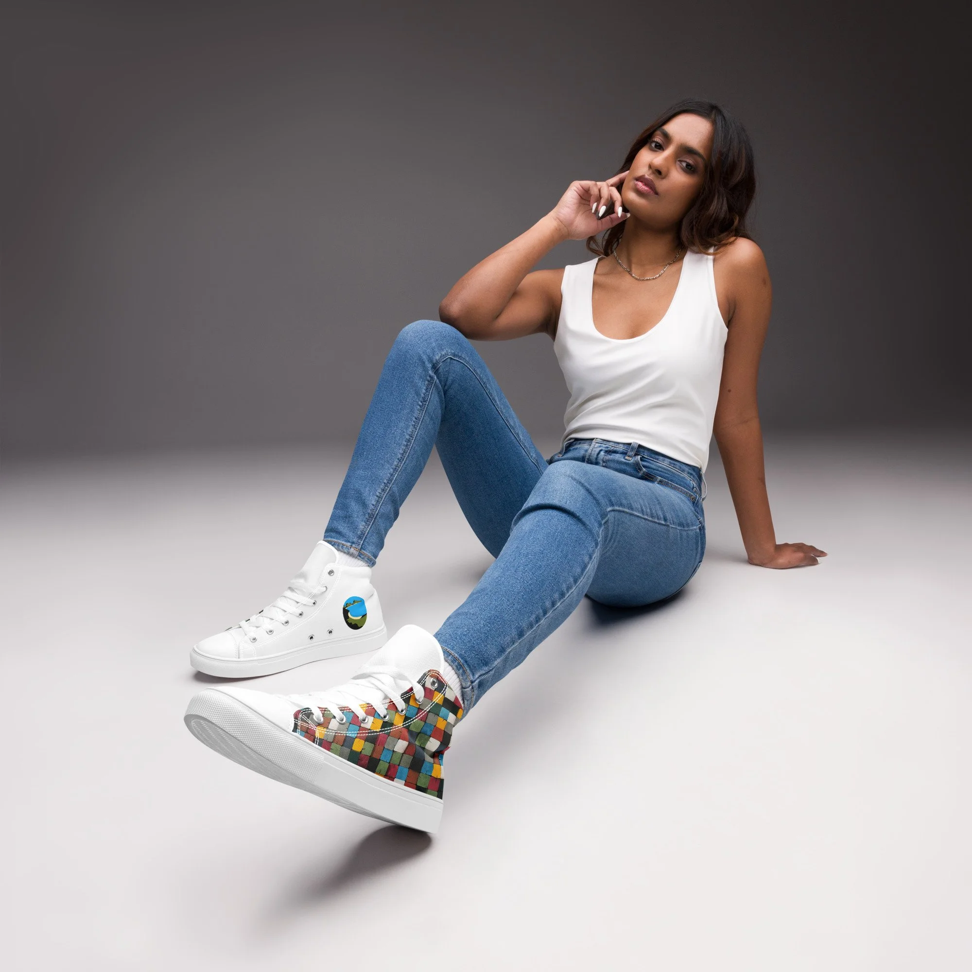 Women’s Studio High Top Canvas Shoes