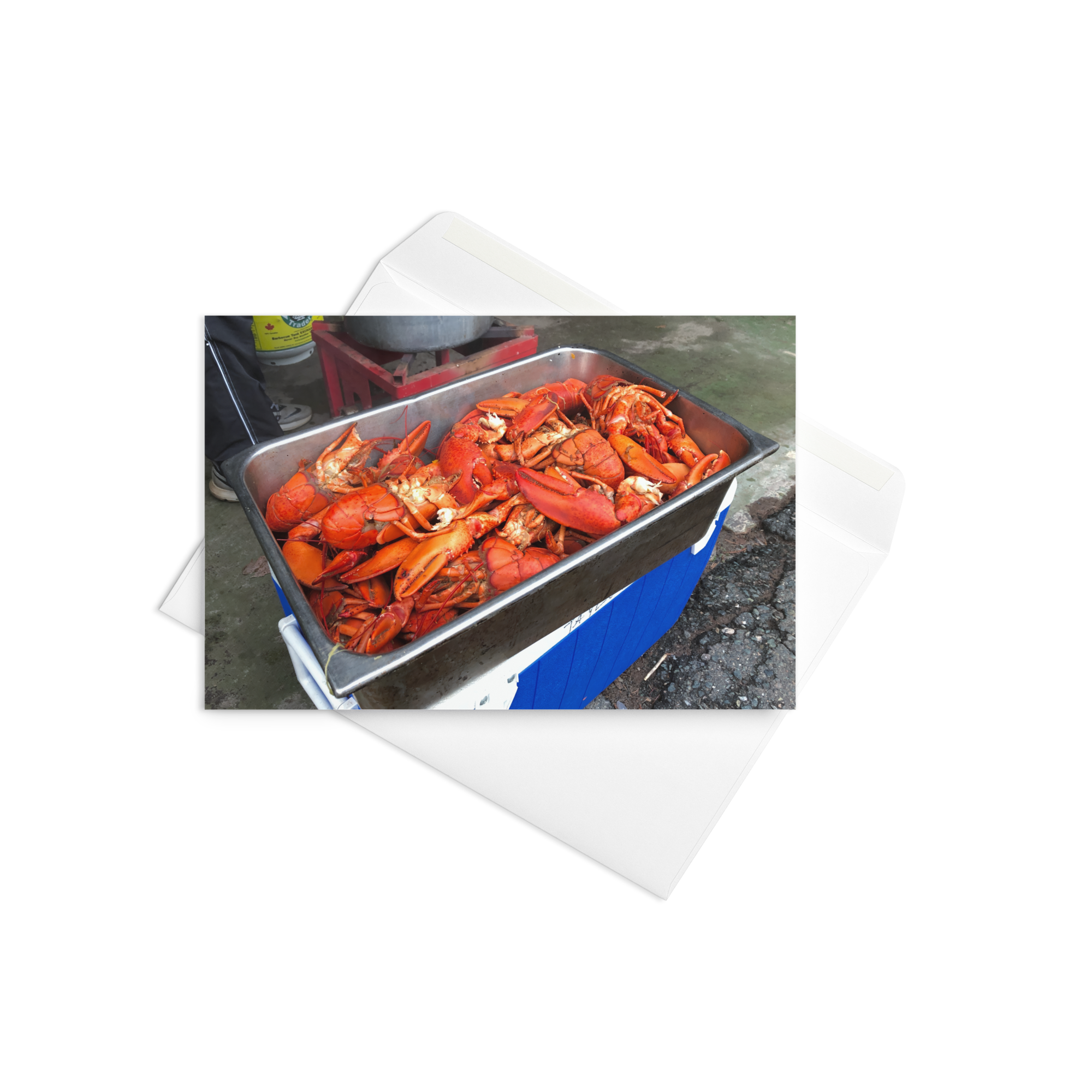 P.E.I. Lobster Greeting Card