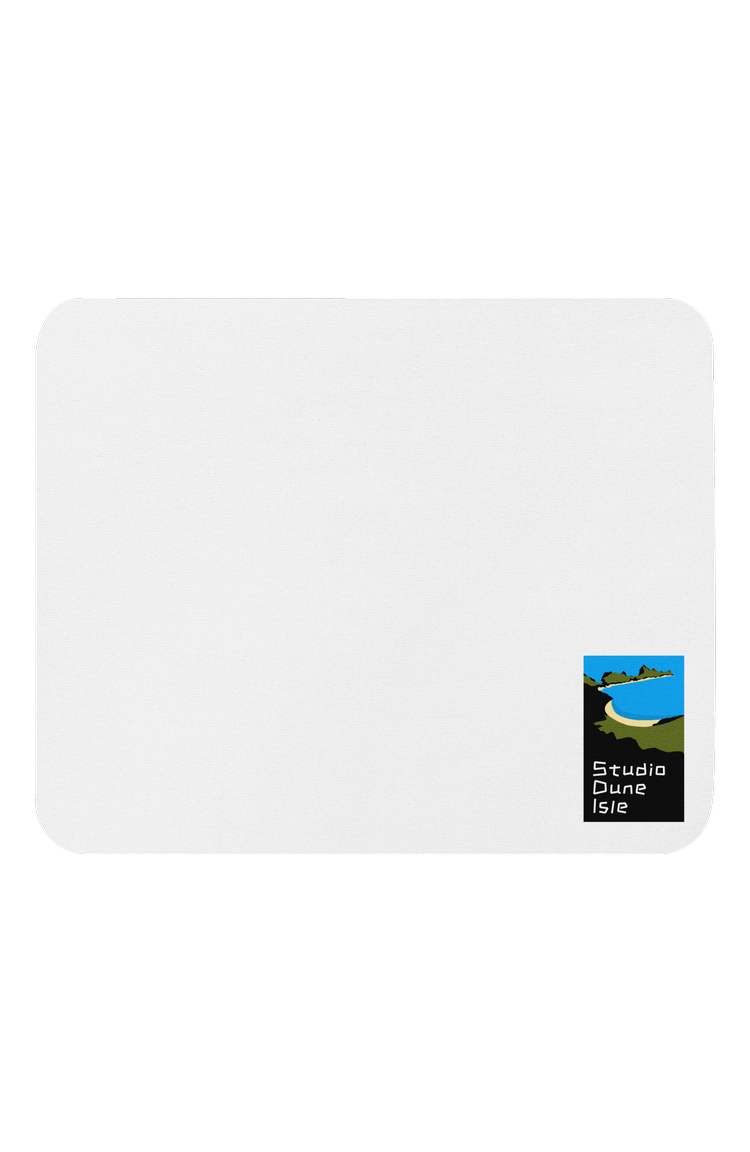 Classic White Mouse Pad
