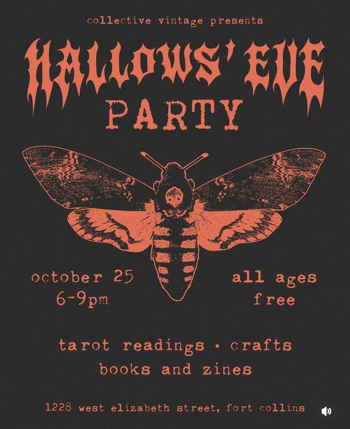 Collective Vintage Hallow's Eve Party