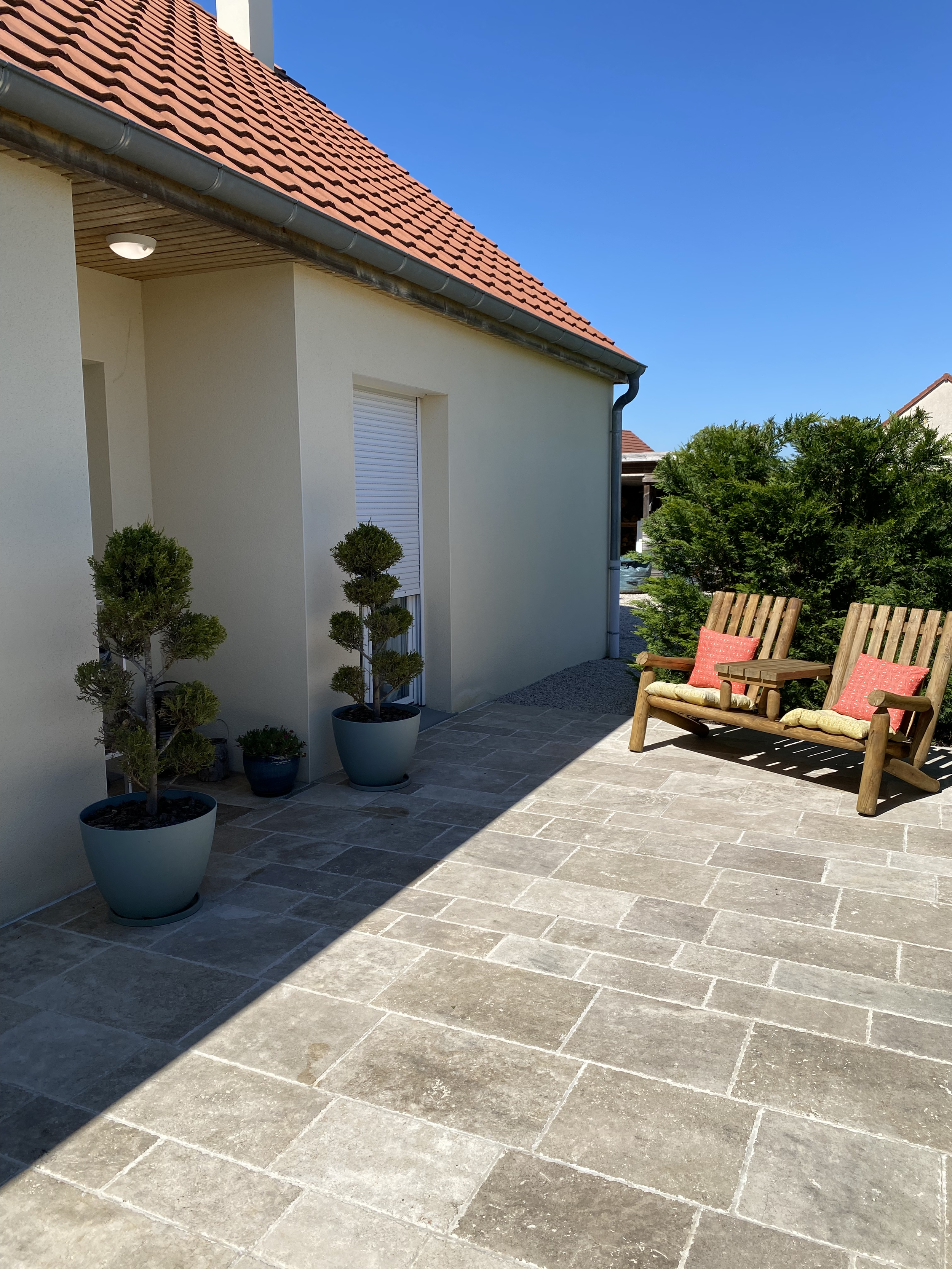 entrée de la maison