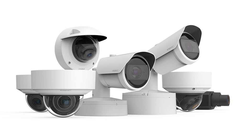 Commercial video surveillance cameras for access control, loss prevention, and facility security