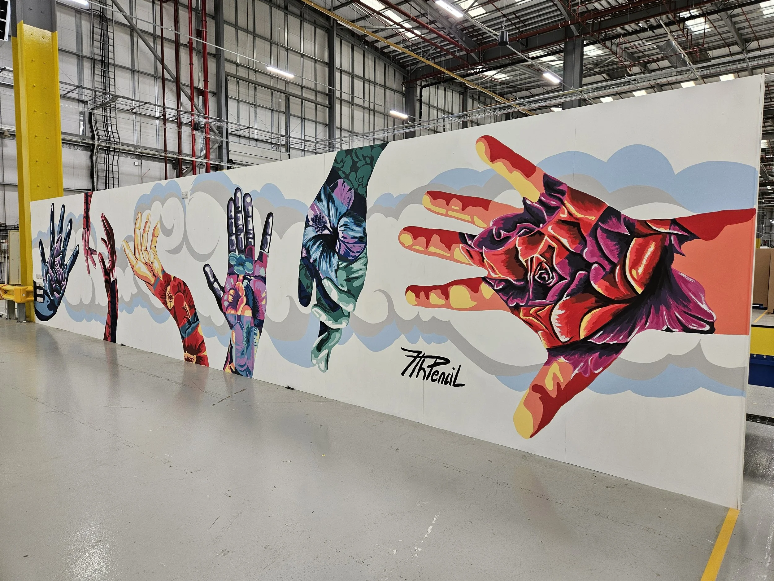 Amazon Diversity Mural