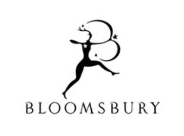 Silhouette of a figure with star accents and the word 'Bloomsbury' below.