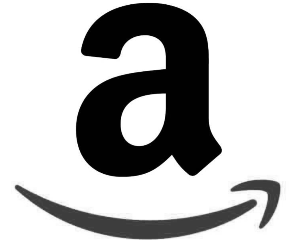 Amazon logo with lowercase 'a' and arrow