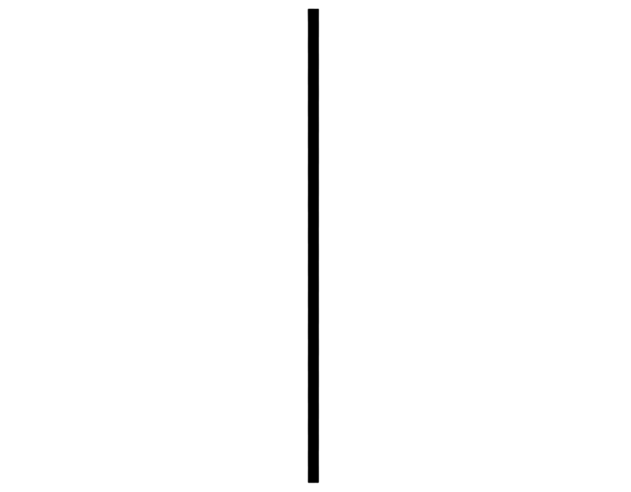 Black background with a faintly visible vertical line in the center.