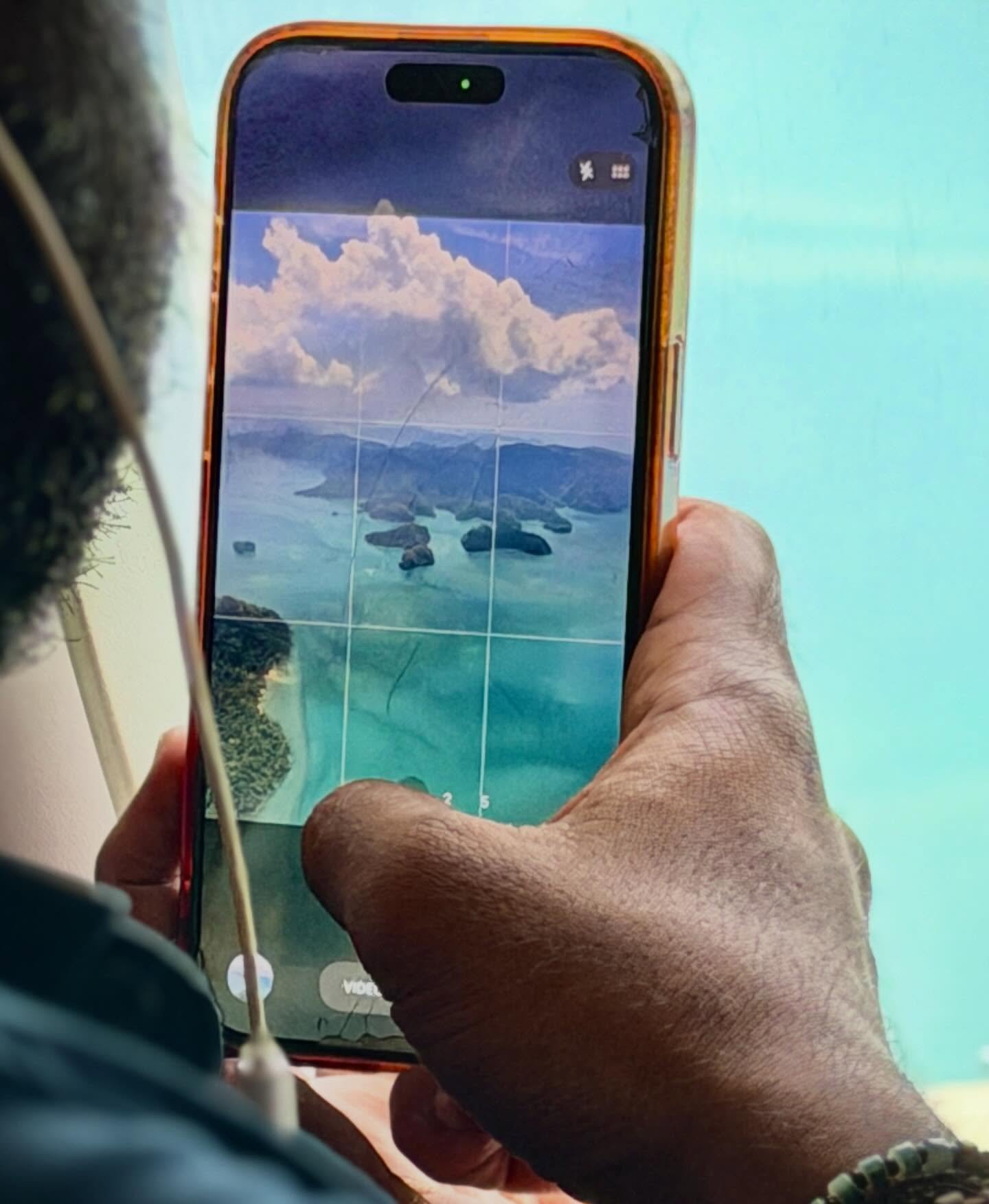 when you don&rsquo;t have the window seat but still want one last look at the island you&rsquo;re leaving behind.