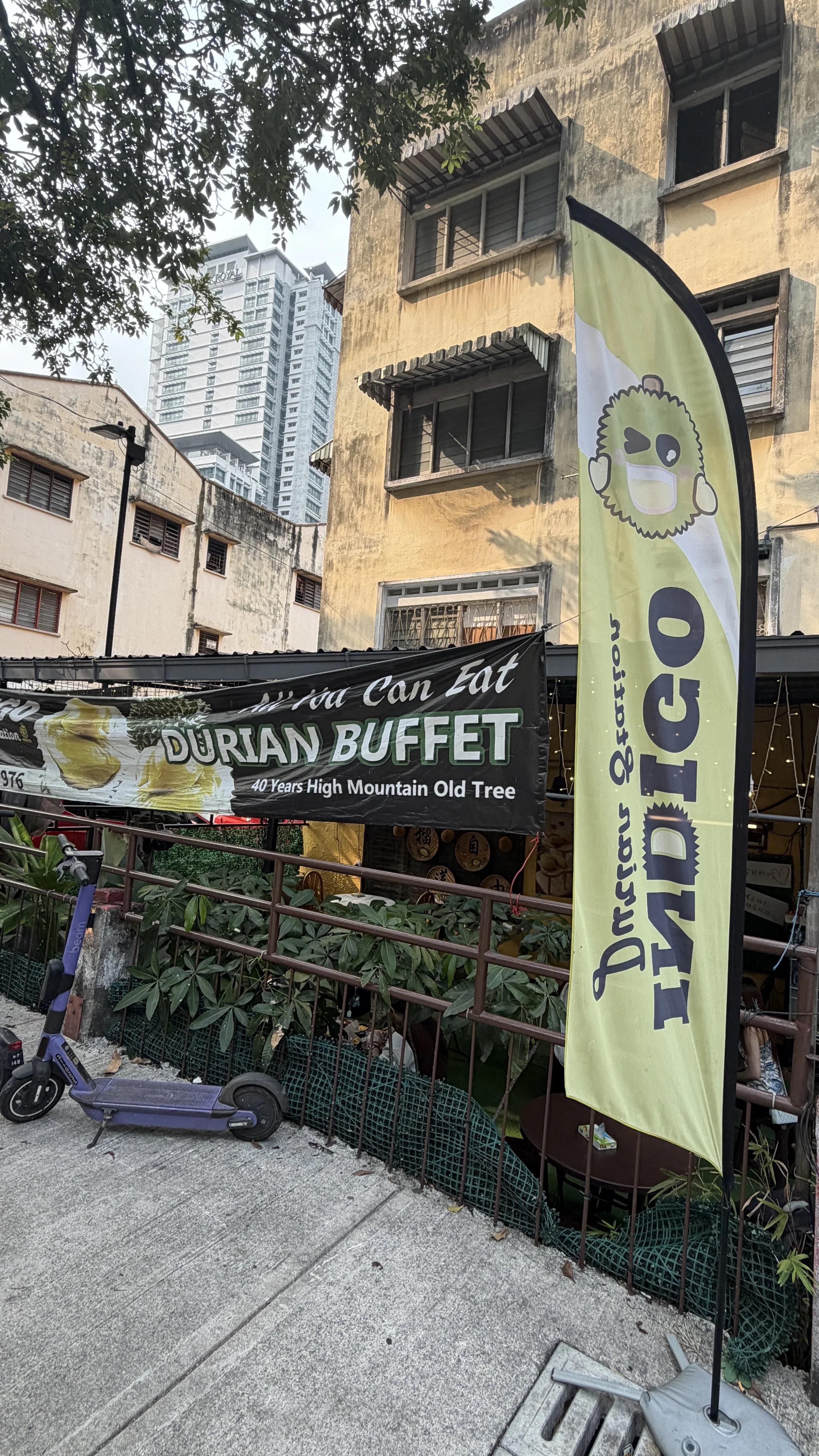 Seiously.  ALL you can eat durian buffet.