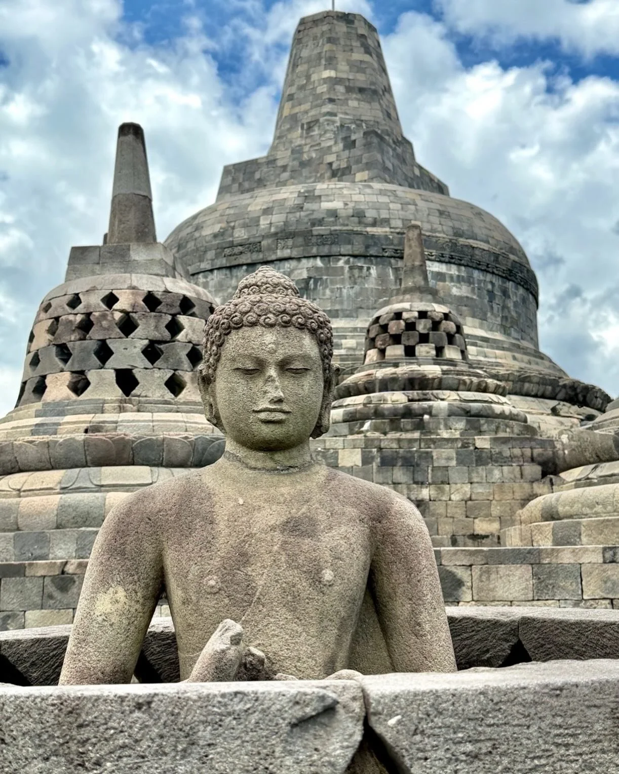 Borobudur: one of the largest and most important Buddhist temples in the world. 

Also Borobudur: located suspiciously close to a giant chicken. 

Naturally, I had questions.  And have written a NEW Passage about the experience.  Check it out - link 