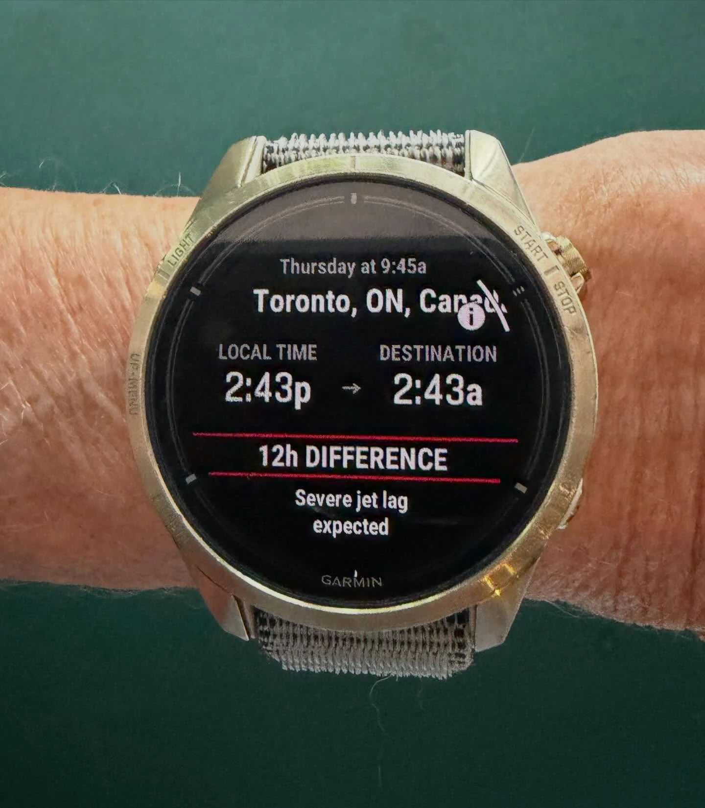 It&rsquo;s going to be a long day.