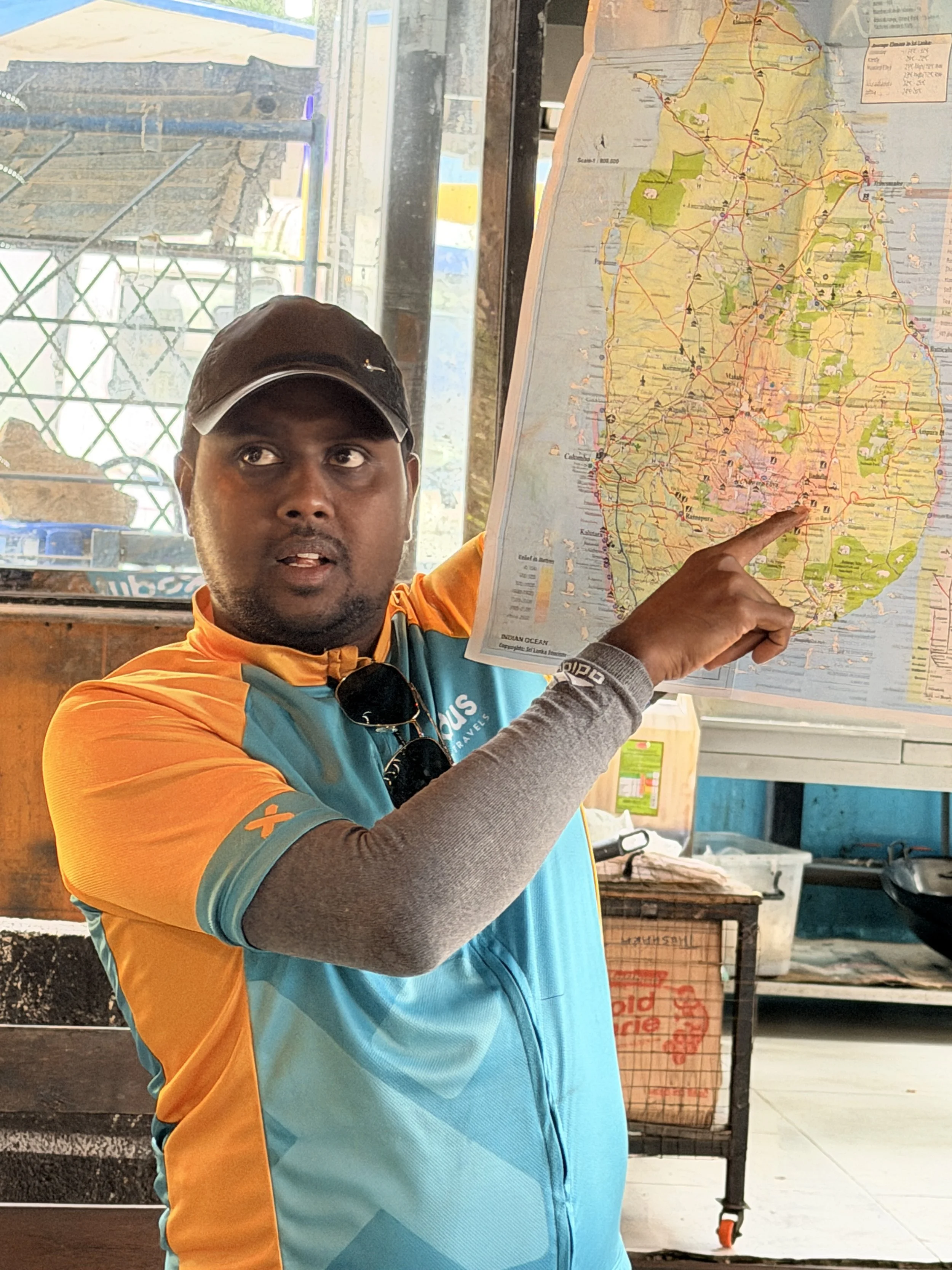 Wajira (Waji), fearless leader, professor, "dad" figure, man with a BIG heart and a BIG laugh.  He made our trip GREAT, along with......