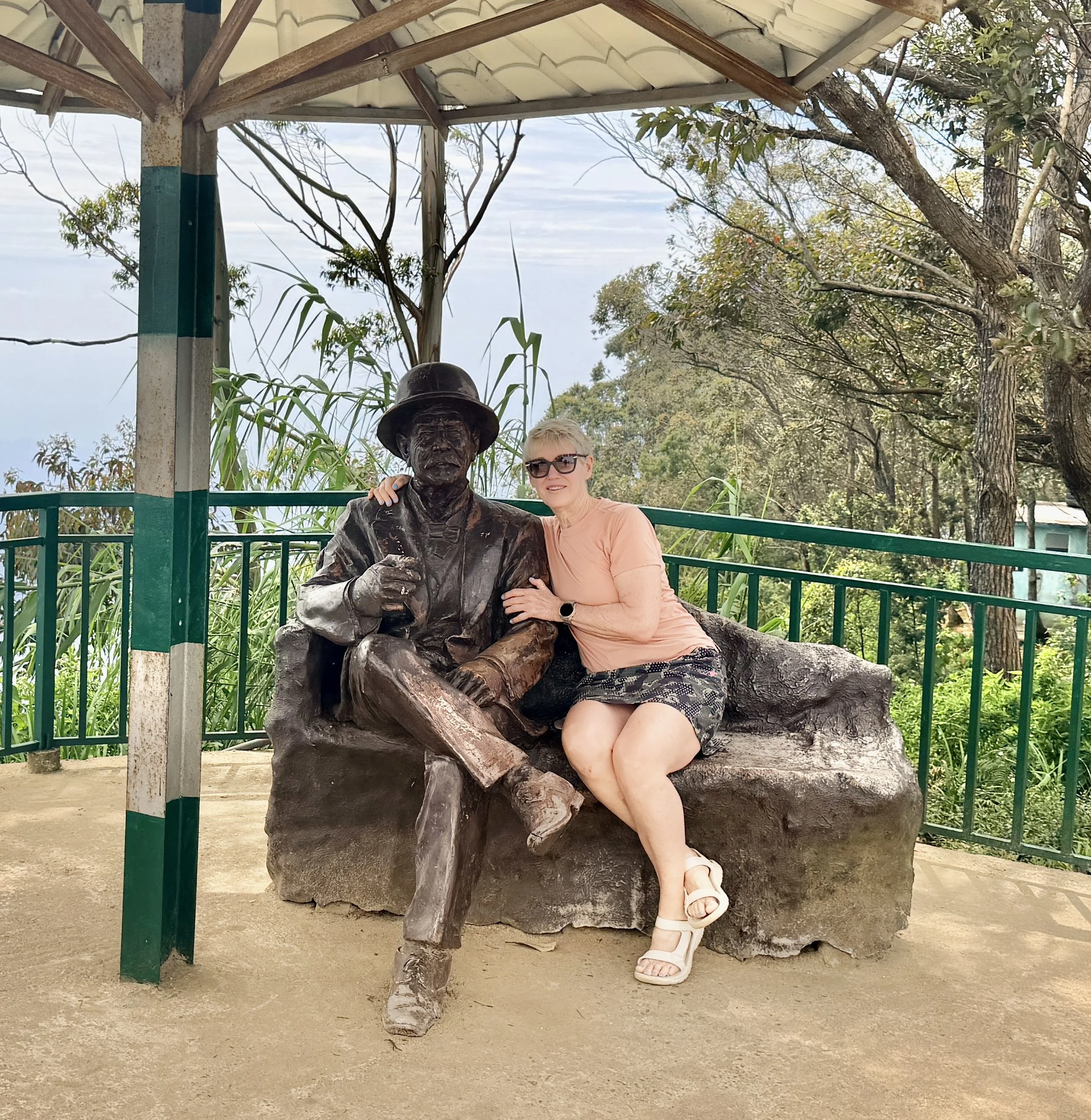 Thomas Lipton himself and yours truly