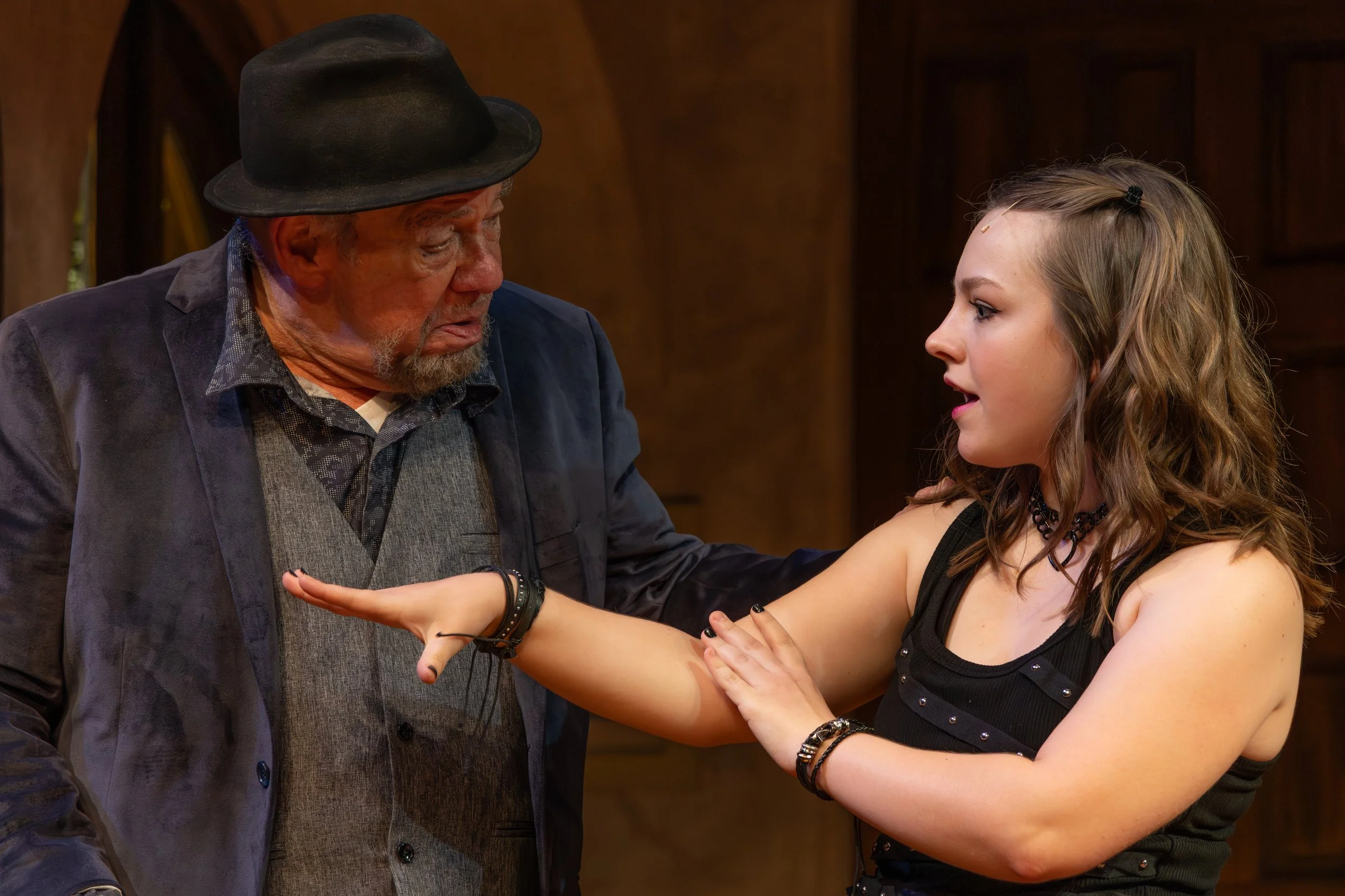 Ky and Victor Raider-Wexler in deep discussion