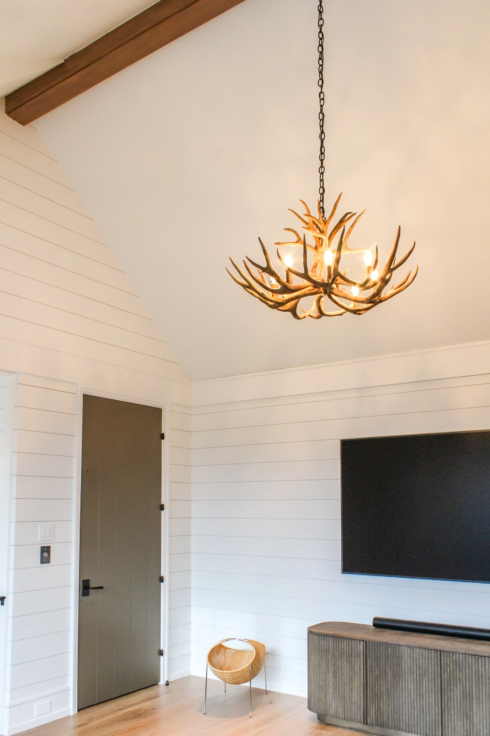 Luxury Home Interior Painting and Wood Beam Finishing Custom Kiawah Island