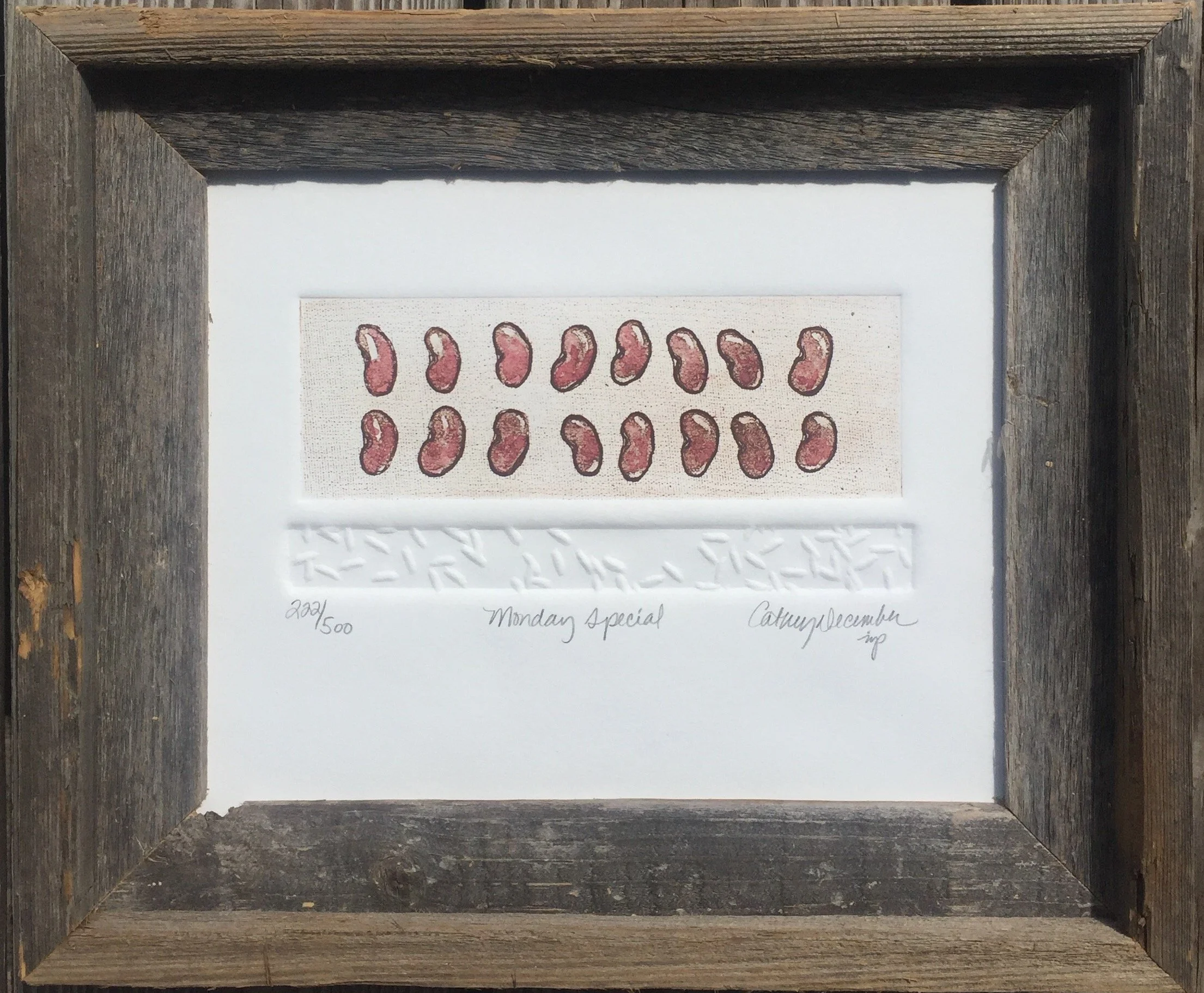 Monday Special Framed