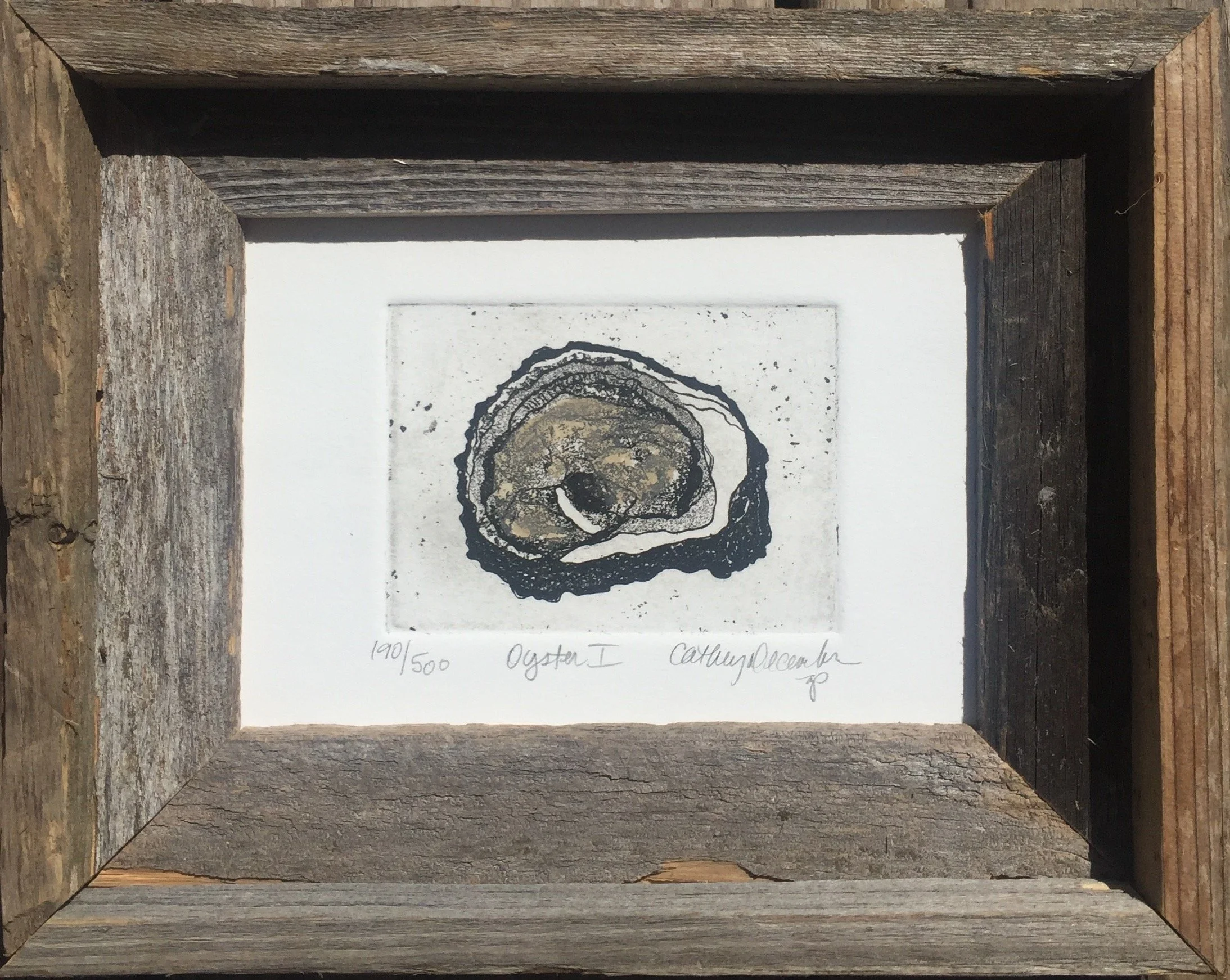 Oyster I Framed