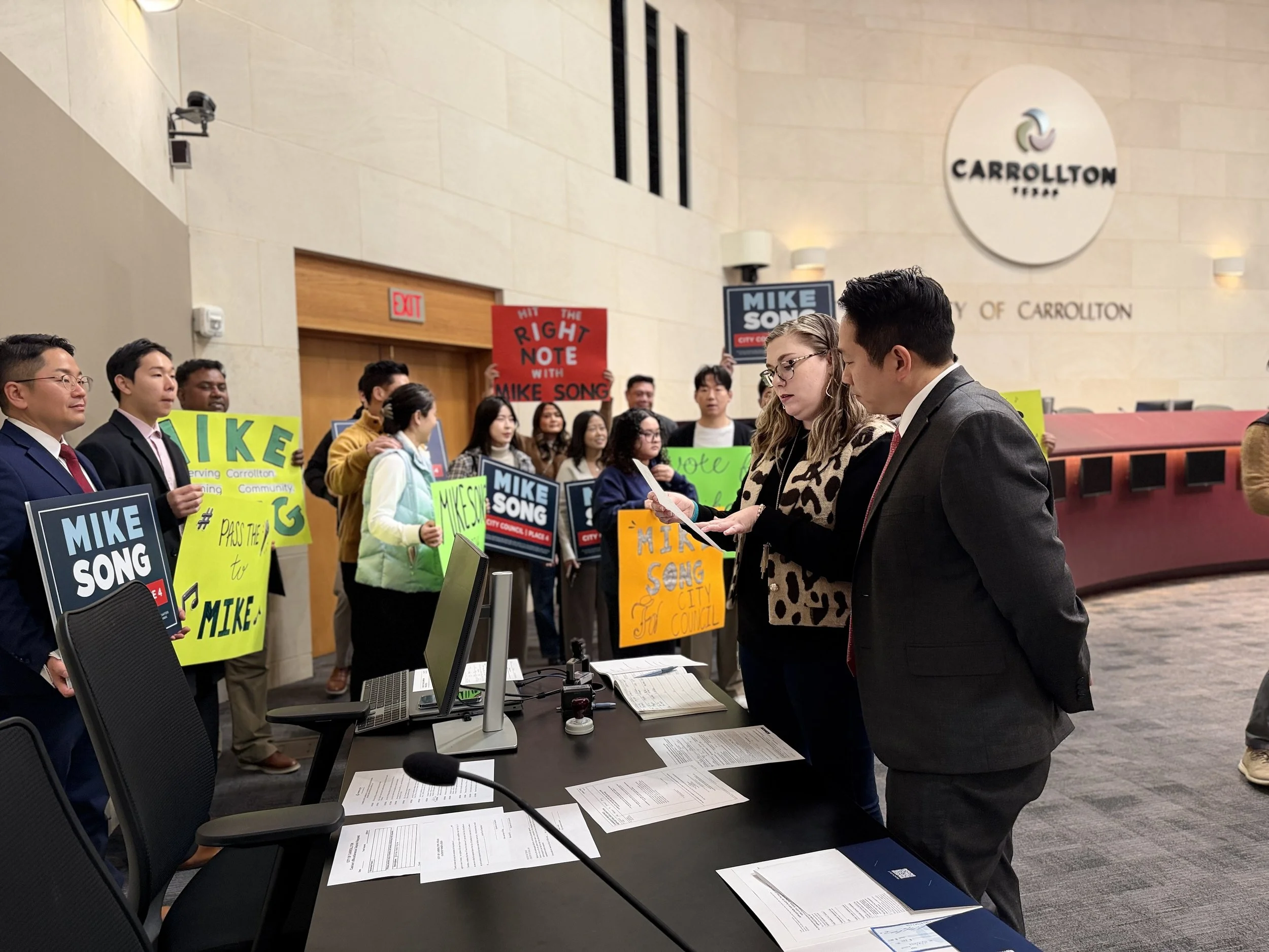 Mike Song Support for City Council