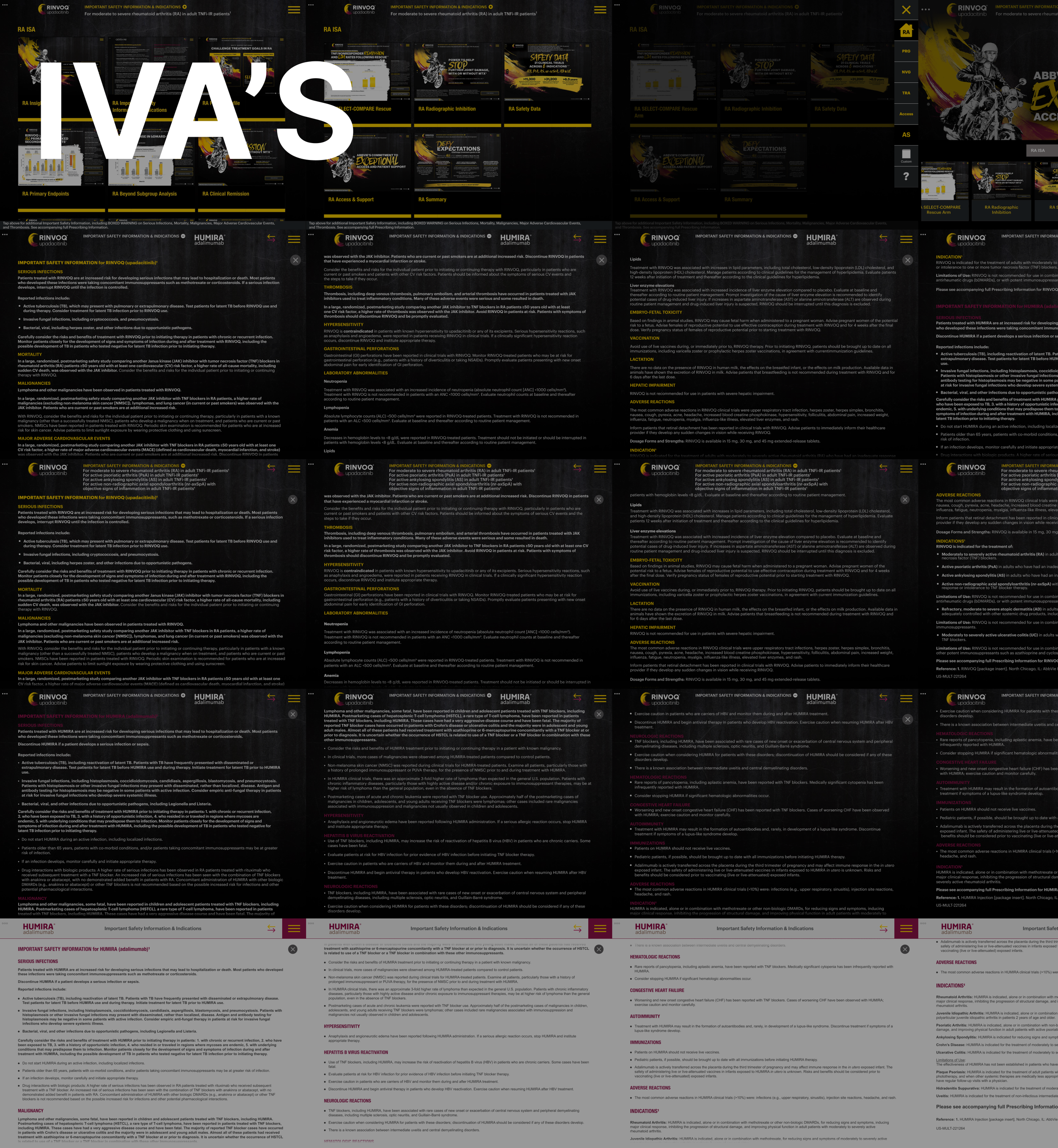 Image that anchors to the iva work