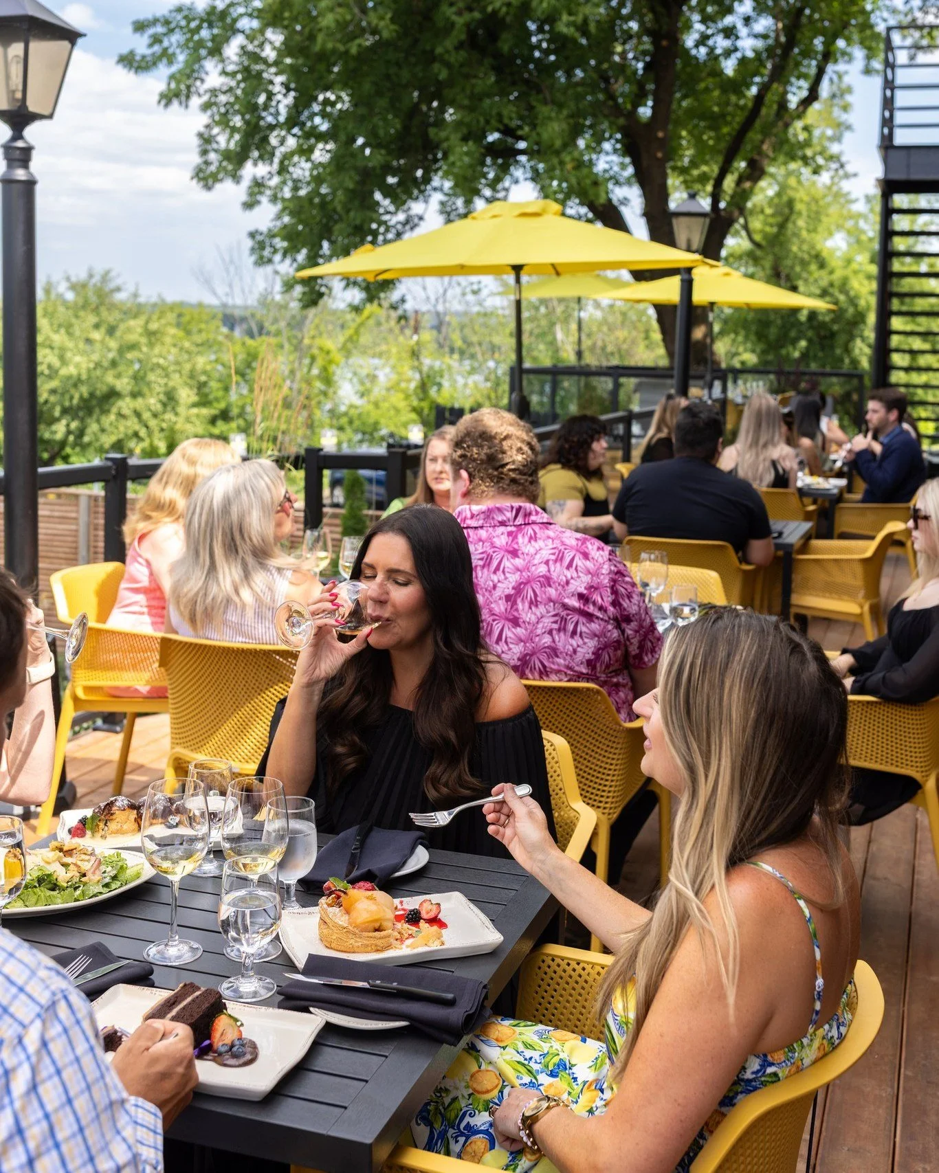 Join us at Maxwell&rsquo;s patio for a dining experience framed by the river.

Reserve through the link in our bio. 🌊🍷

#MaxwellsSteakAndSeafood #LobsterSeason #PatioDining #FrederictonEats