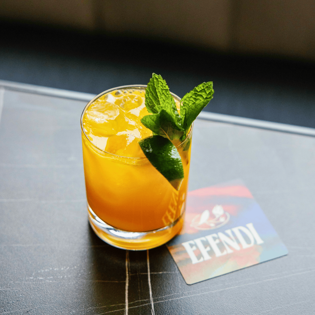 efendi cocktail coaster