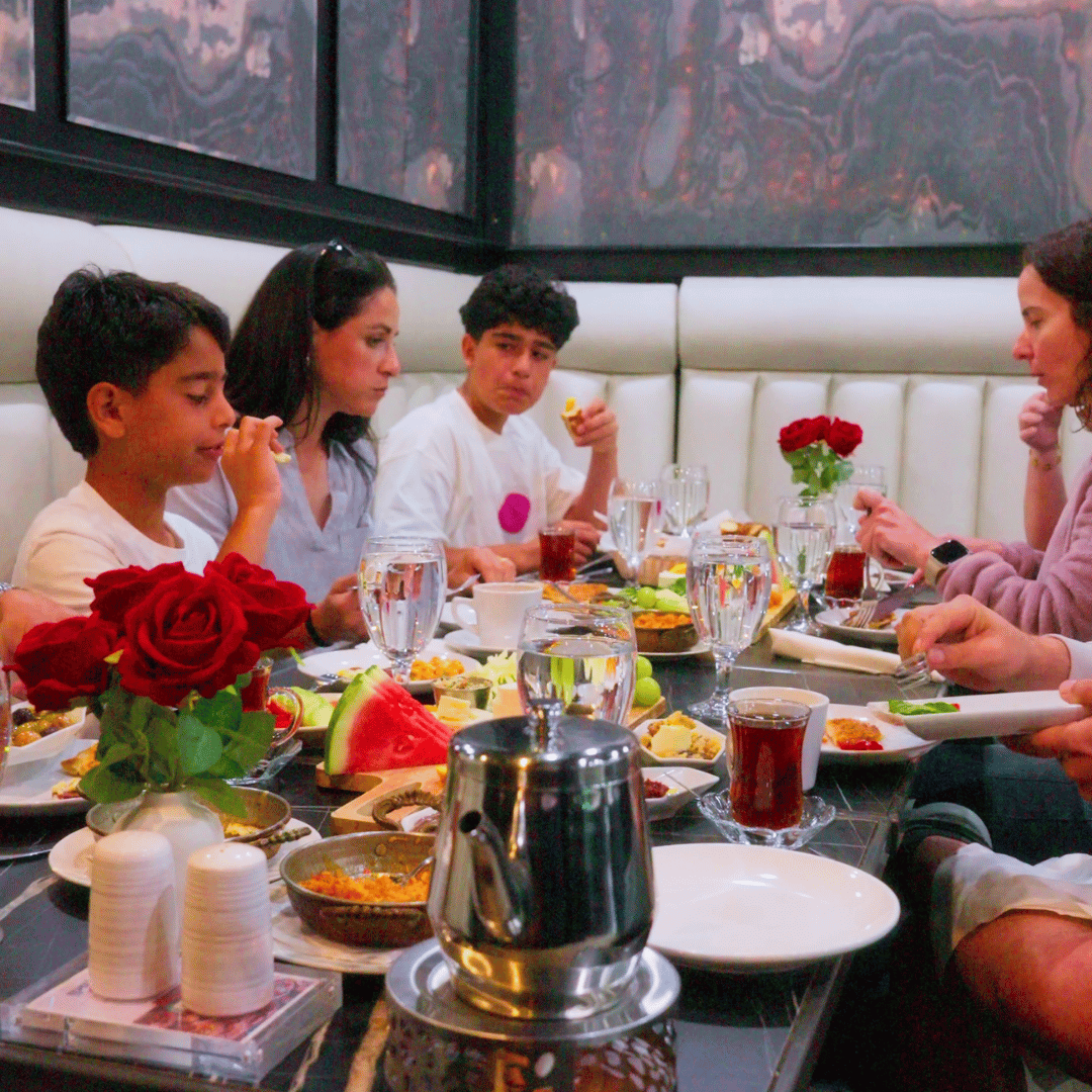 efendi turkish breakfast family table
