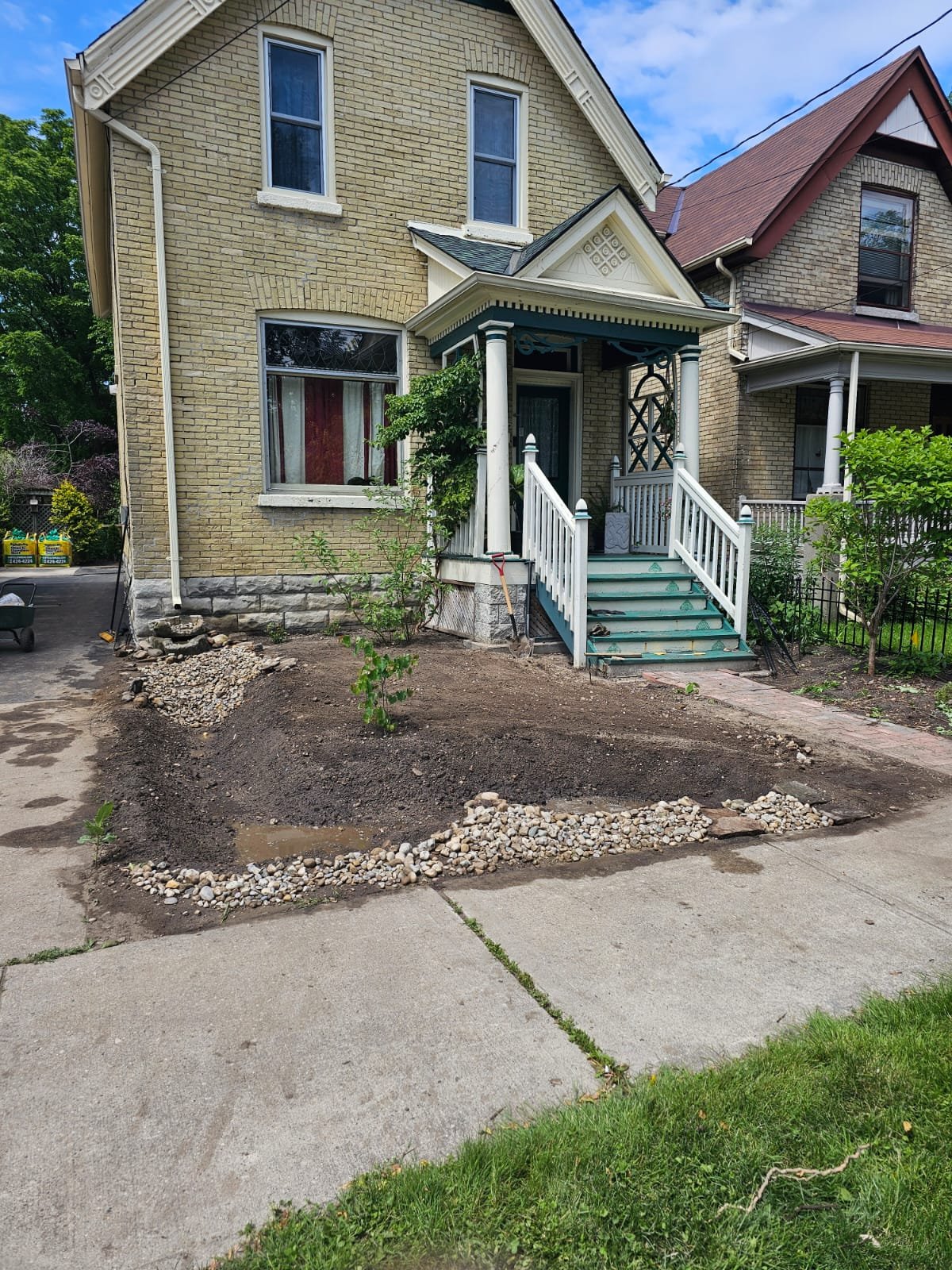 2024 - Rain garden progress