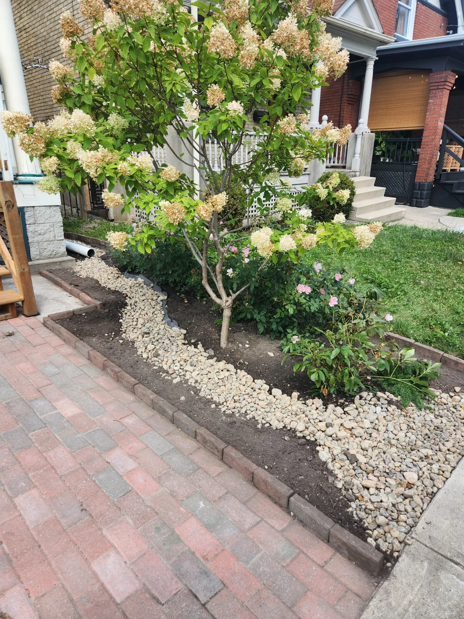 2025 - Dry Creek Bed Construction with renovated path