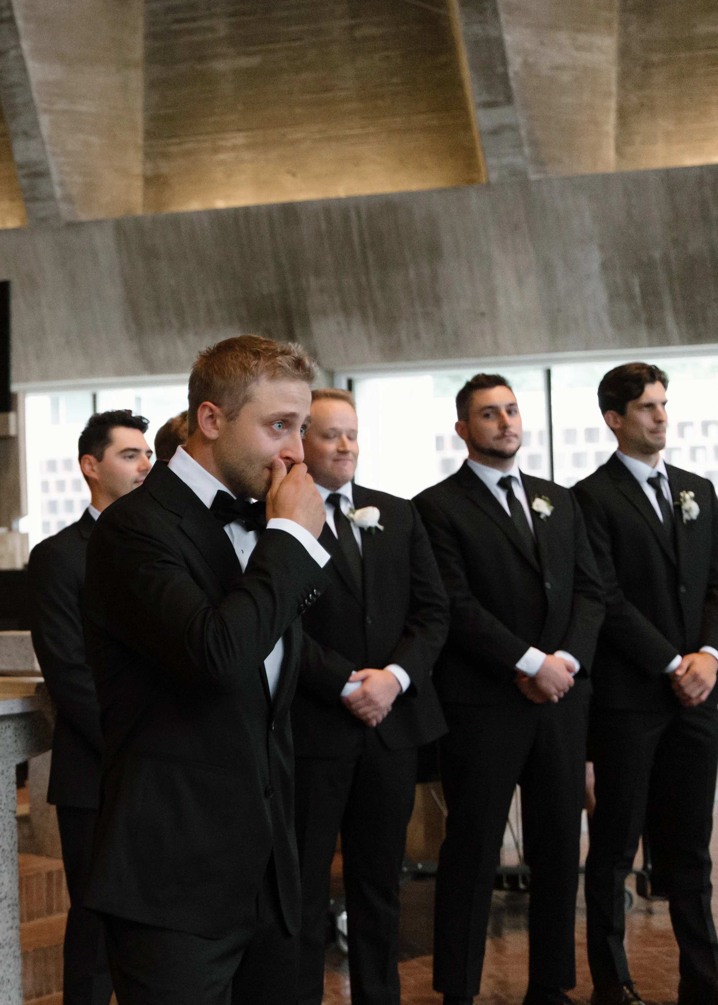 LaPanta Omann Wedding Portraits, St. John's Abbey, St. Cloud MN, Ceremony Photos