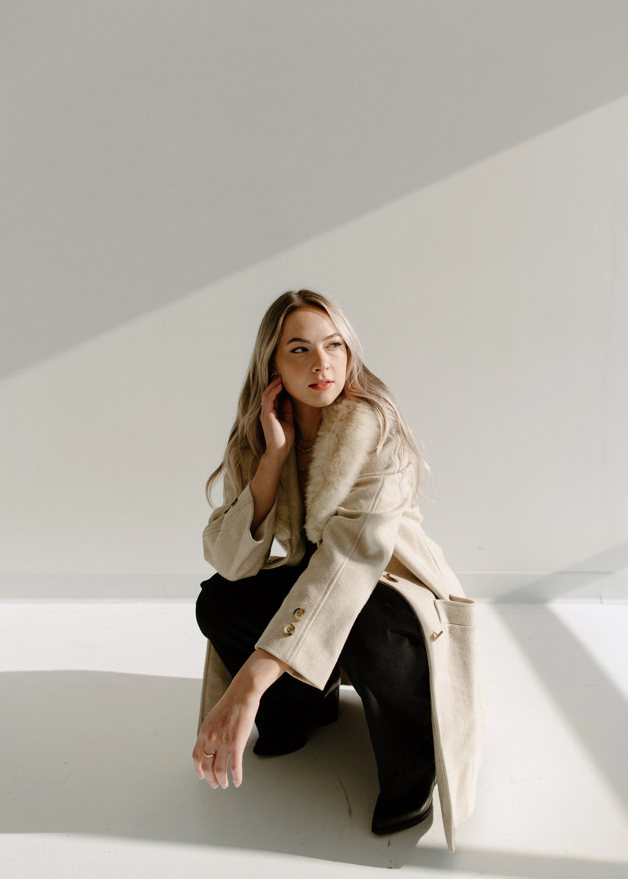 Portrait Session, Minnesota portrait photographer, Studio Photography, elegant, timeless photography, true to color photographer, true to color edits, studio photography, editorial photos, destination photographer, organic portraits