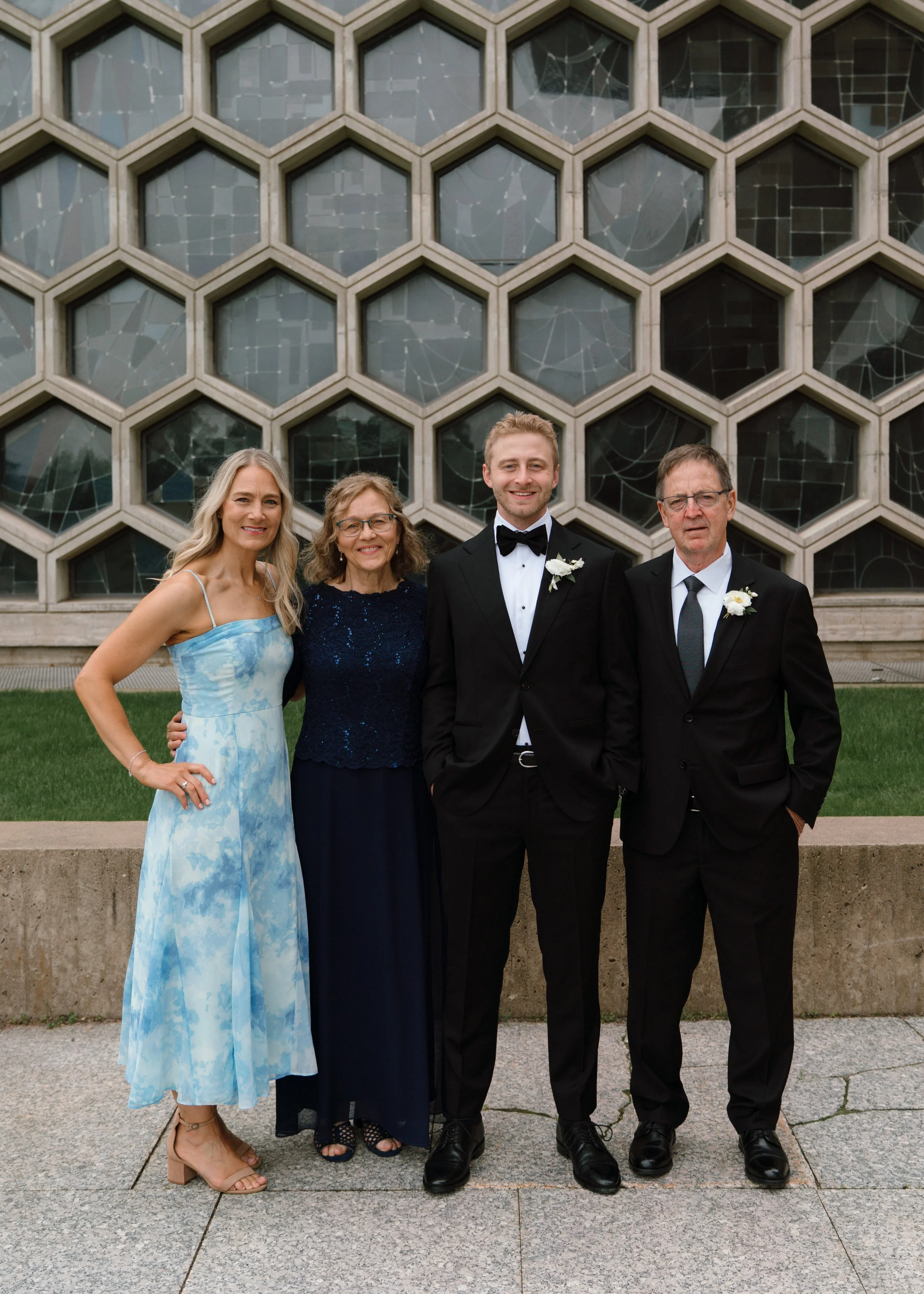 LaPanta Omann Wedding Portraits, Omann family