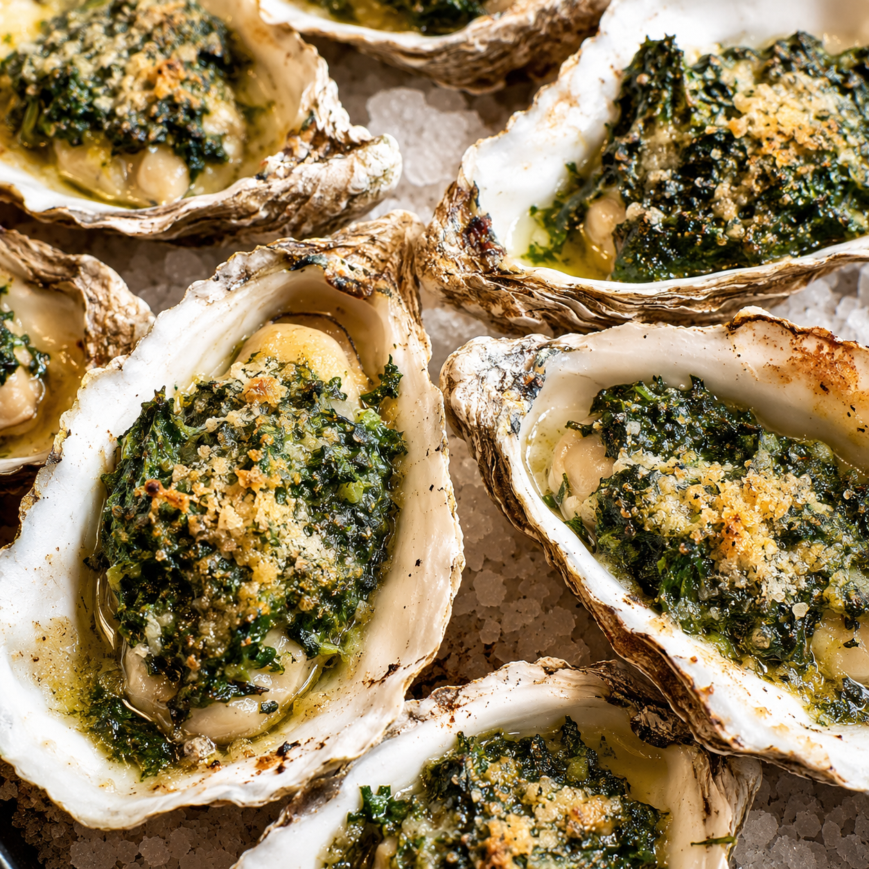 Oysters Rockefeller Aux Orties