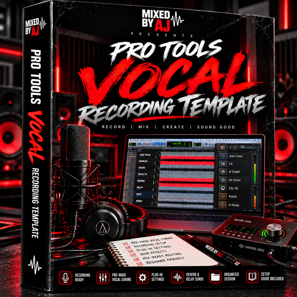 Pro Tools Vocal Recording Template