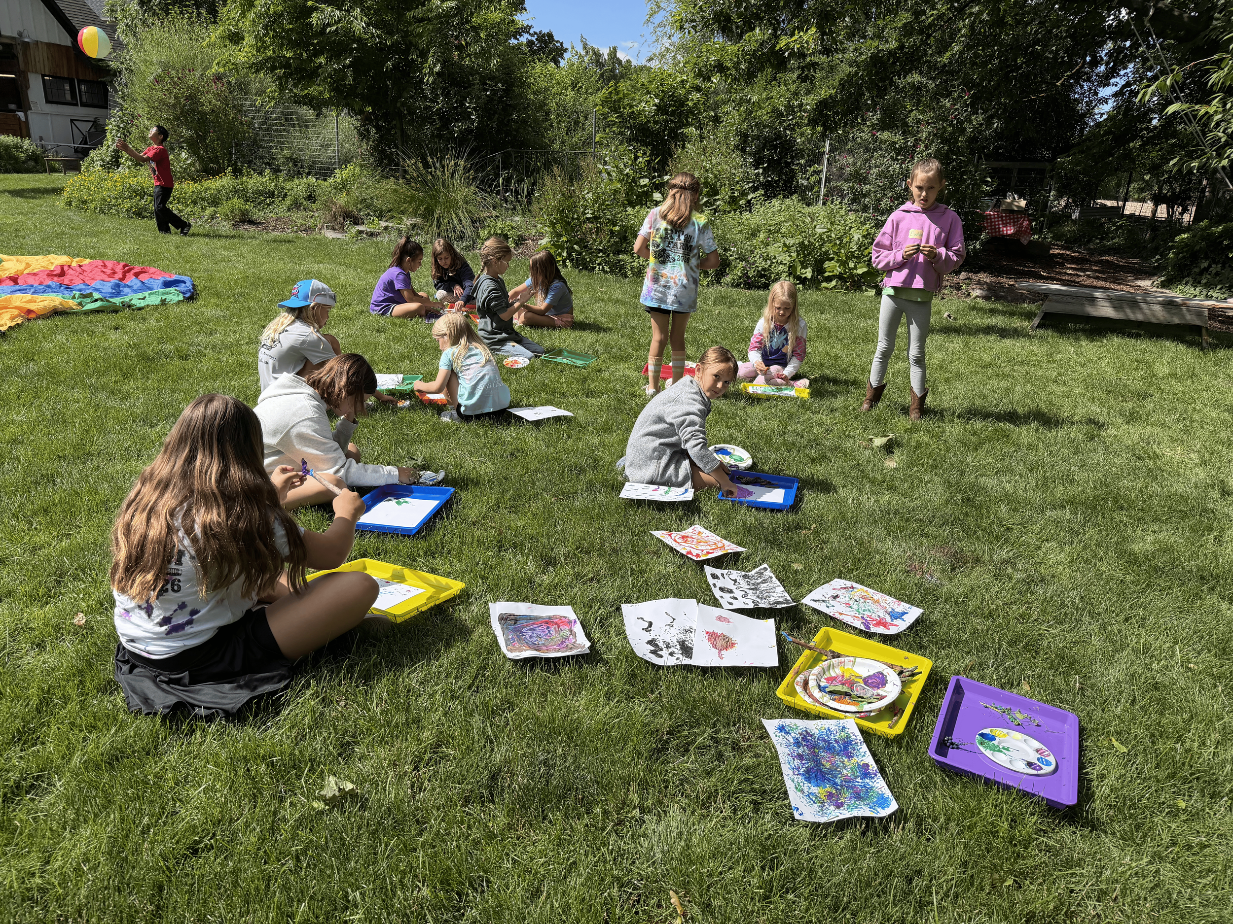 Family Paint Class | Warm Springs Care Farm