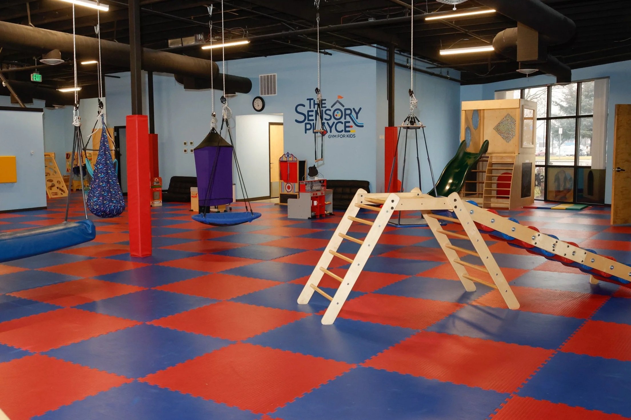 The Sensory Playce gym for kids.