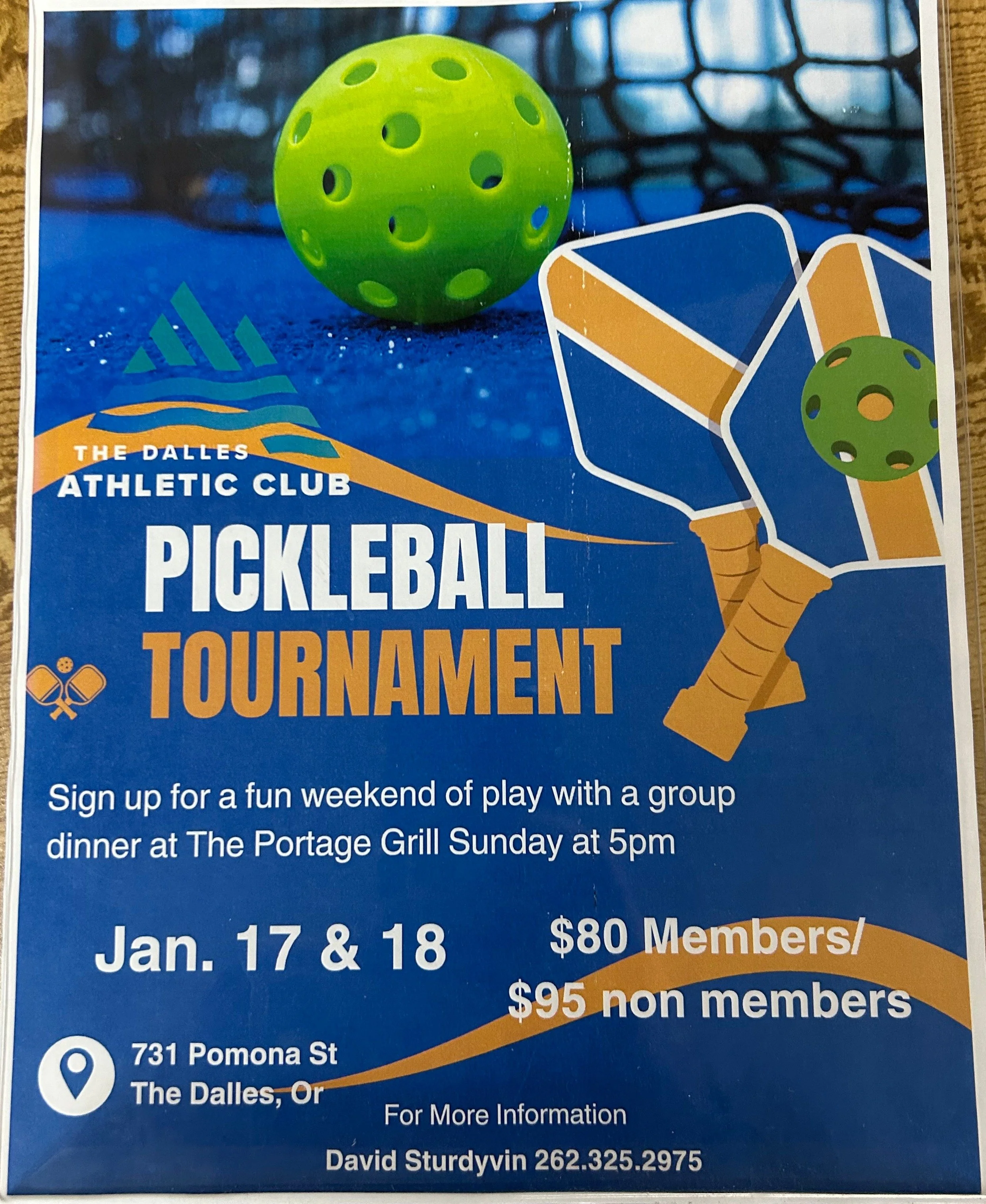 Dalles Athletic Club Tournament