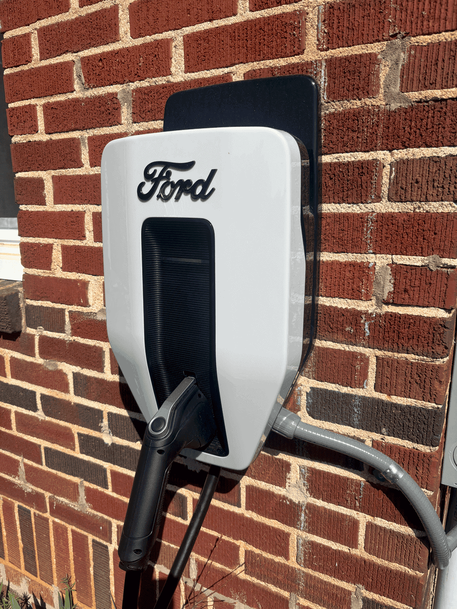 Residential Charger for a Ford Electric Vehicle