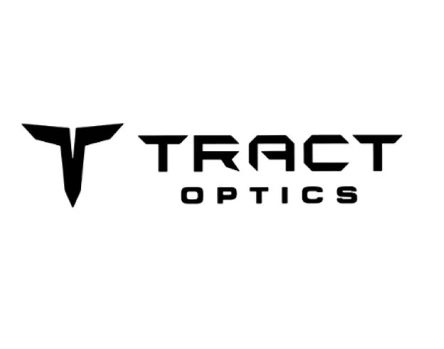 Tract Optics logo with a stylized 'T' and the words 'TRACT OPTICS'