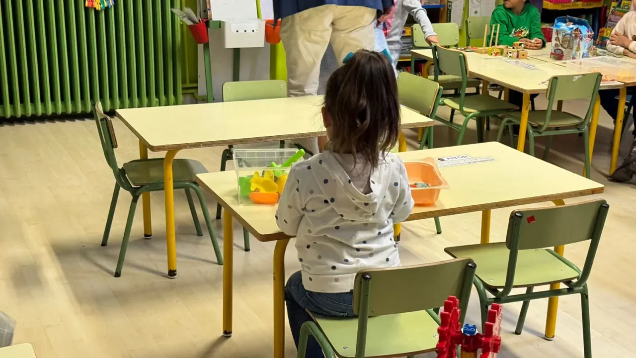 Primer día de cole en el CEIP Modesto Lafuente de Palencia