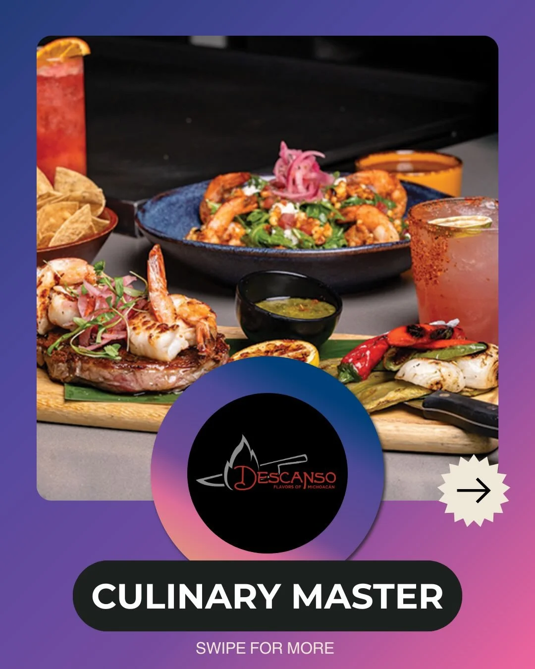 Descano&rsquo;s menu is a love letter to Mexican cuisine, inspired by the bold traditions of central-west Mexico and the electric food culture of Michoac&aacute;n, then given a fresh, modern glow-up. Chef Sergio Lopez and the culinary team feature se