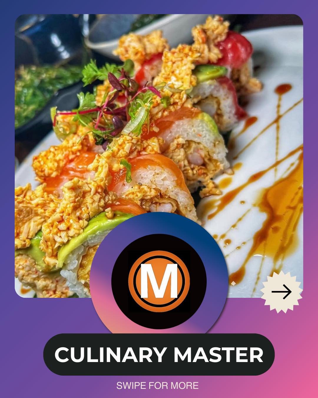 Mama M Sushi is a family-rooted Japanese restaurant known for fresh, handcrafted sushi, fusion rolls, ramen, and bento boxes, offering a cozy atmosphere, catering, and an omakase option, blending traditional flavors with creative twists for a quality