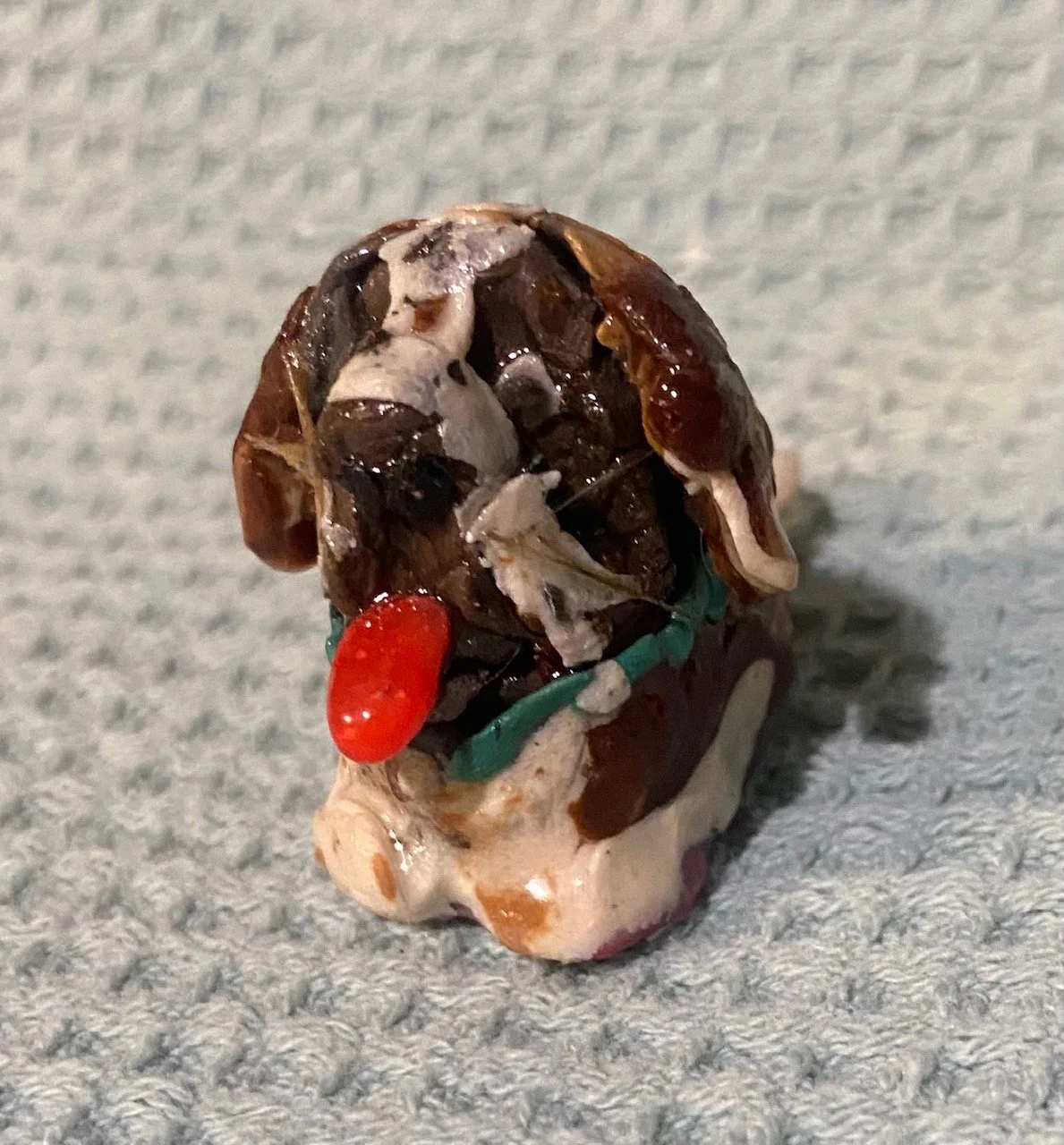 Pip the St. Bernard Figurine (One of a Kind)