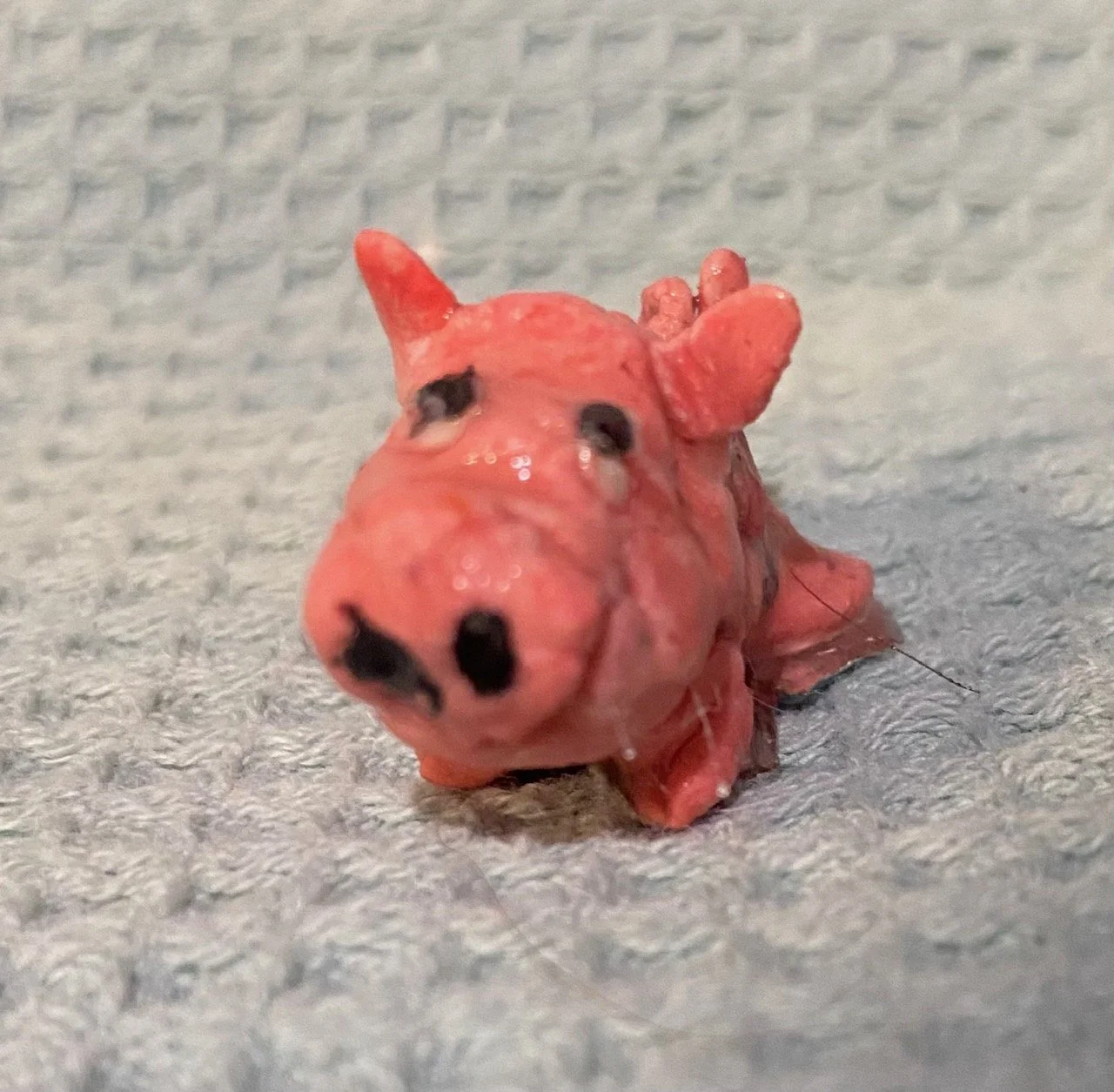 Cute Mini Pig Figurine